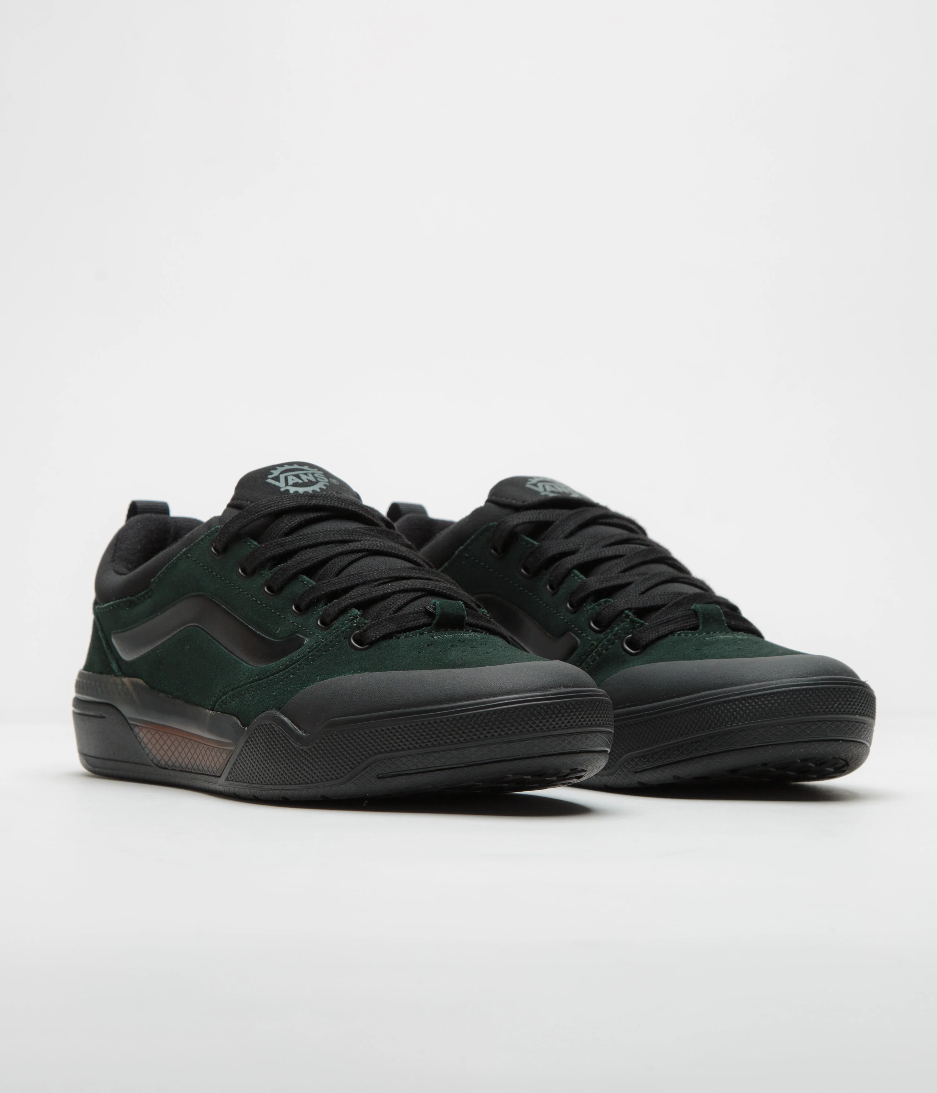 Vans BMX Peak Shoes - Black / Evergreen - Image 2