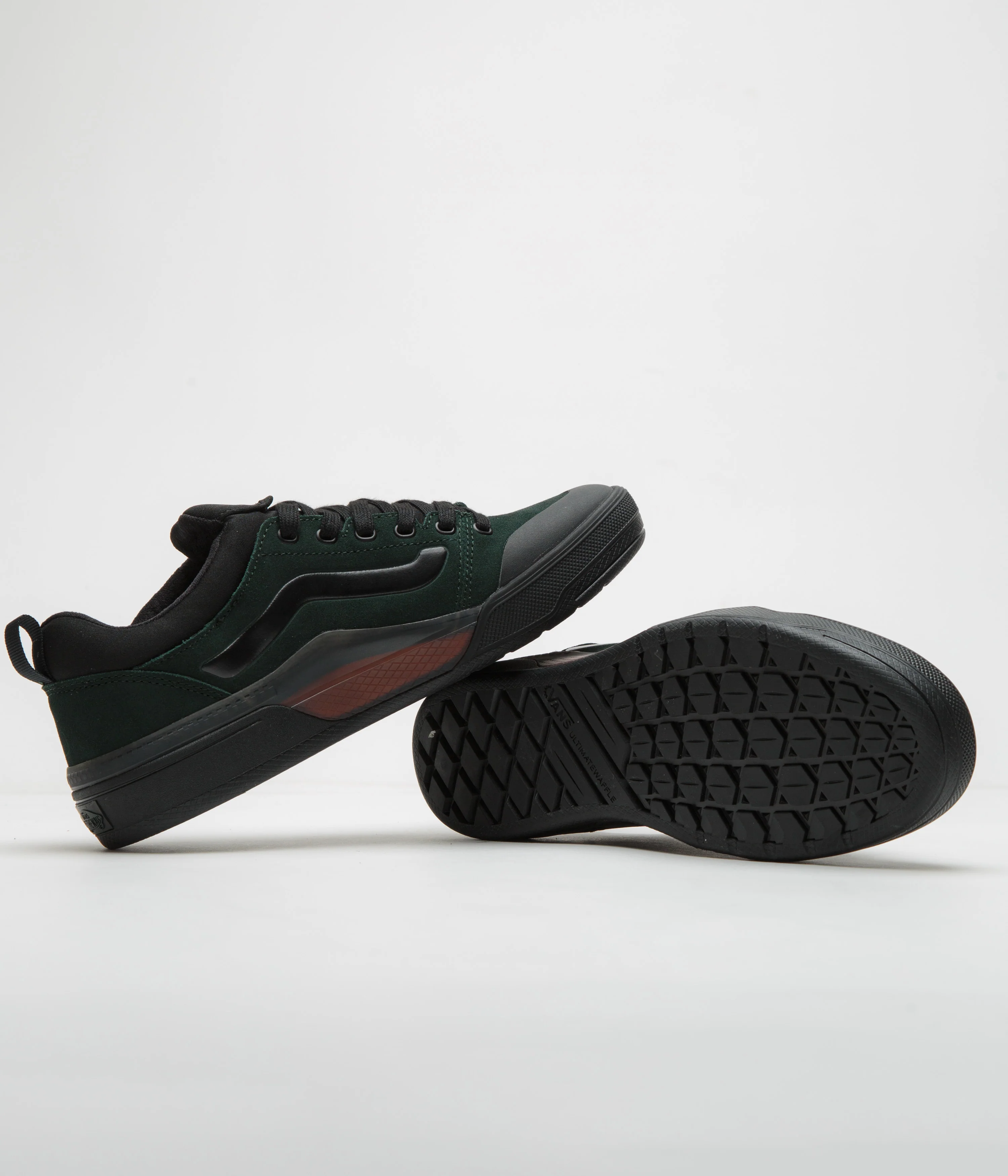 Vans BMX Peak Shoes - Black / Evergreen - Image 5