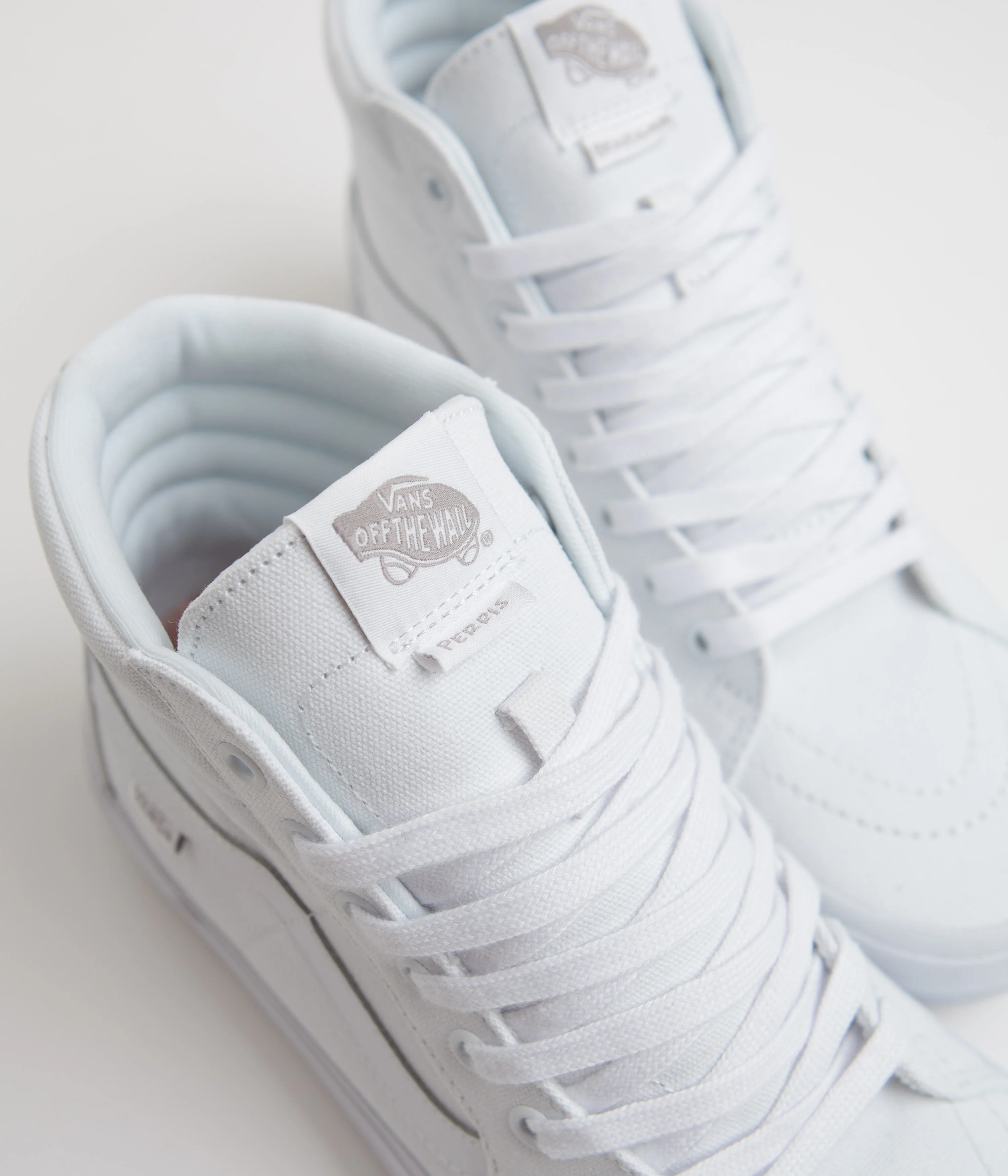 Vans BMX Sk8-Hi Shoes - (Perris Benegas) White / Grey - Image 3