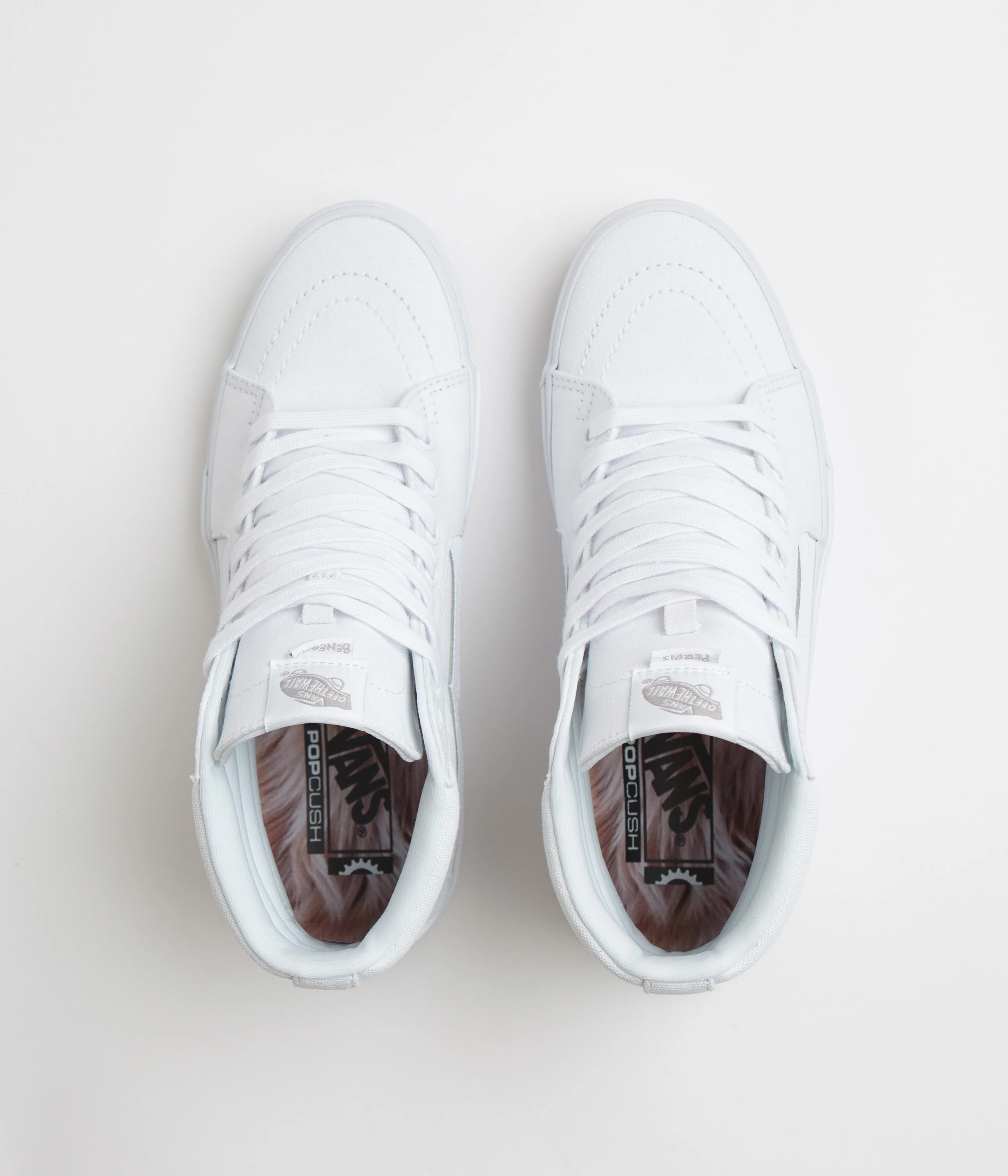 Vans BMX Sk8-Hi Shoes - (Perris Benegas) White / Grey - Image 7