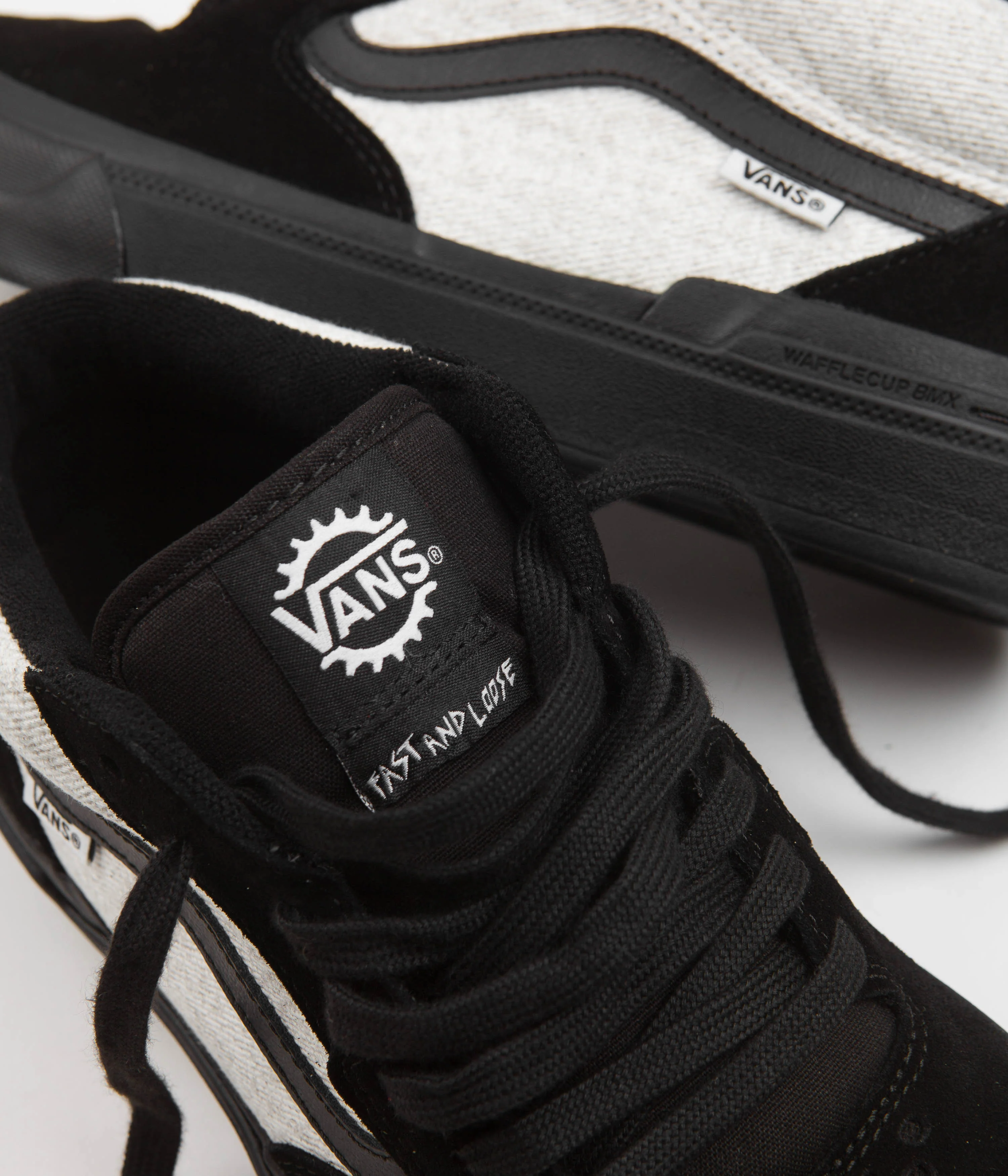 Vans BMX Style 114 Shoes - (Fast And Loose) Black - Image 3