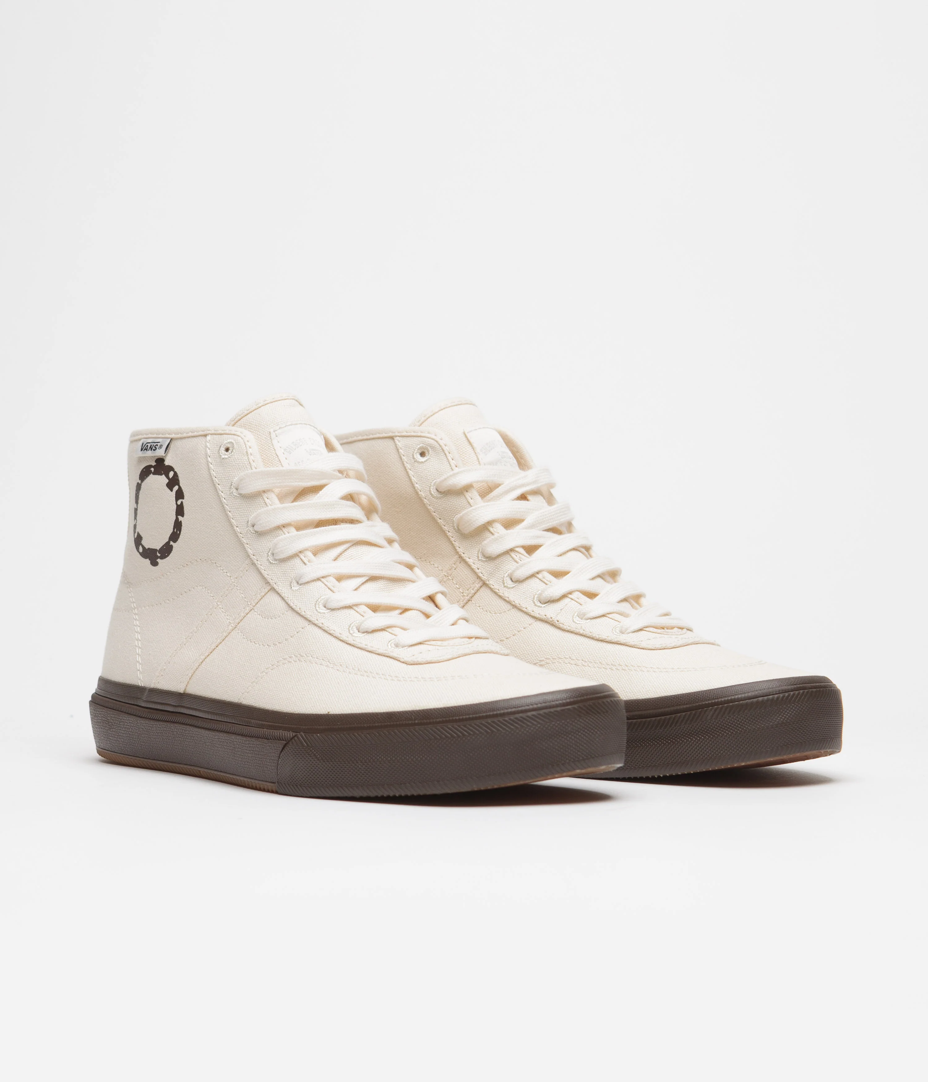 Vans Crockett High Decon Shoes - (Quasi) White - Image 2