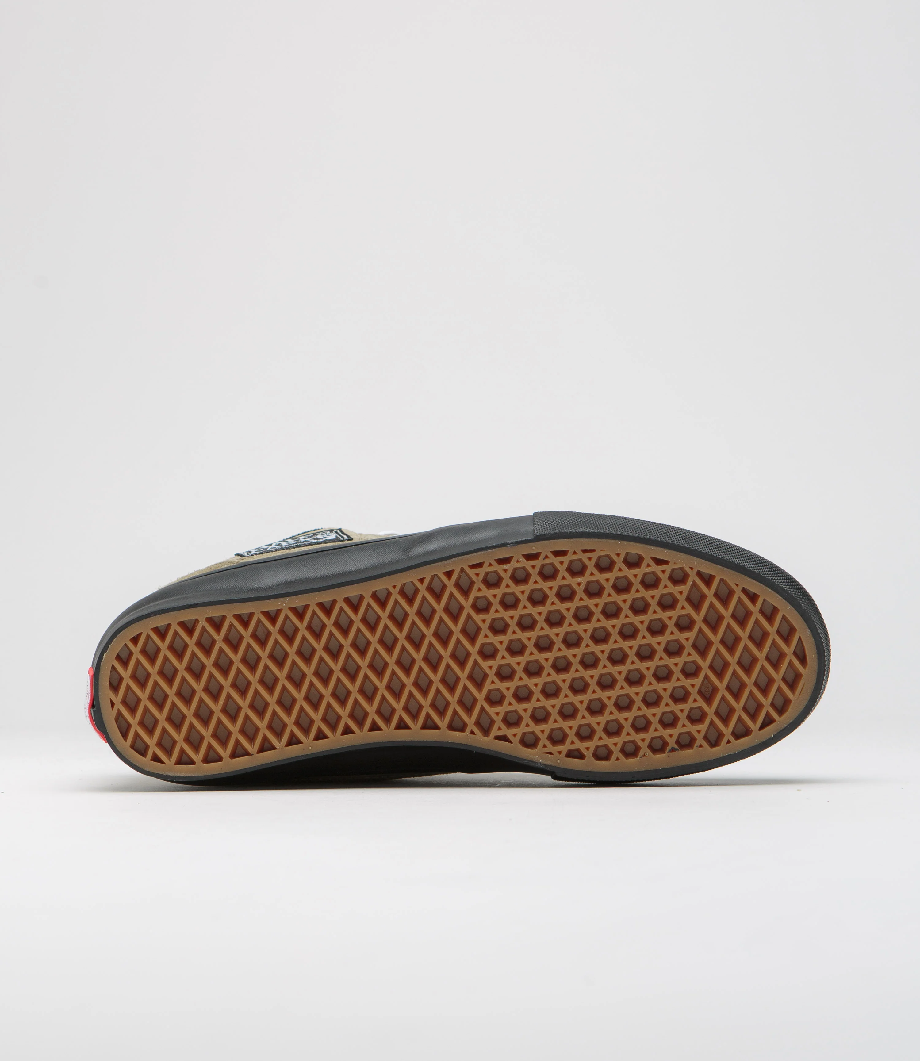Vans Half Cab Shoes - Pig Suede Olive / Black - Image 6