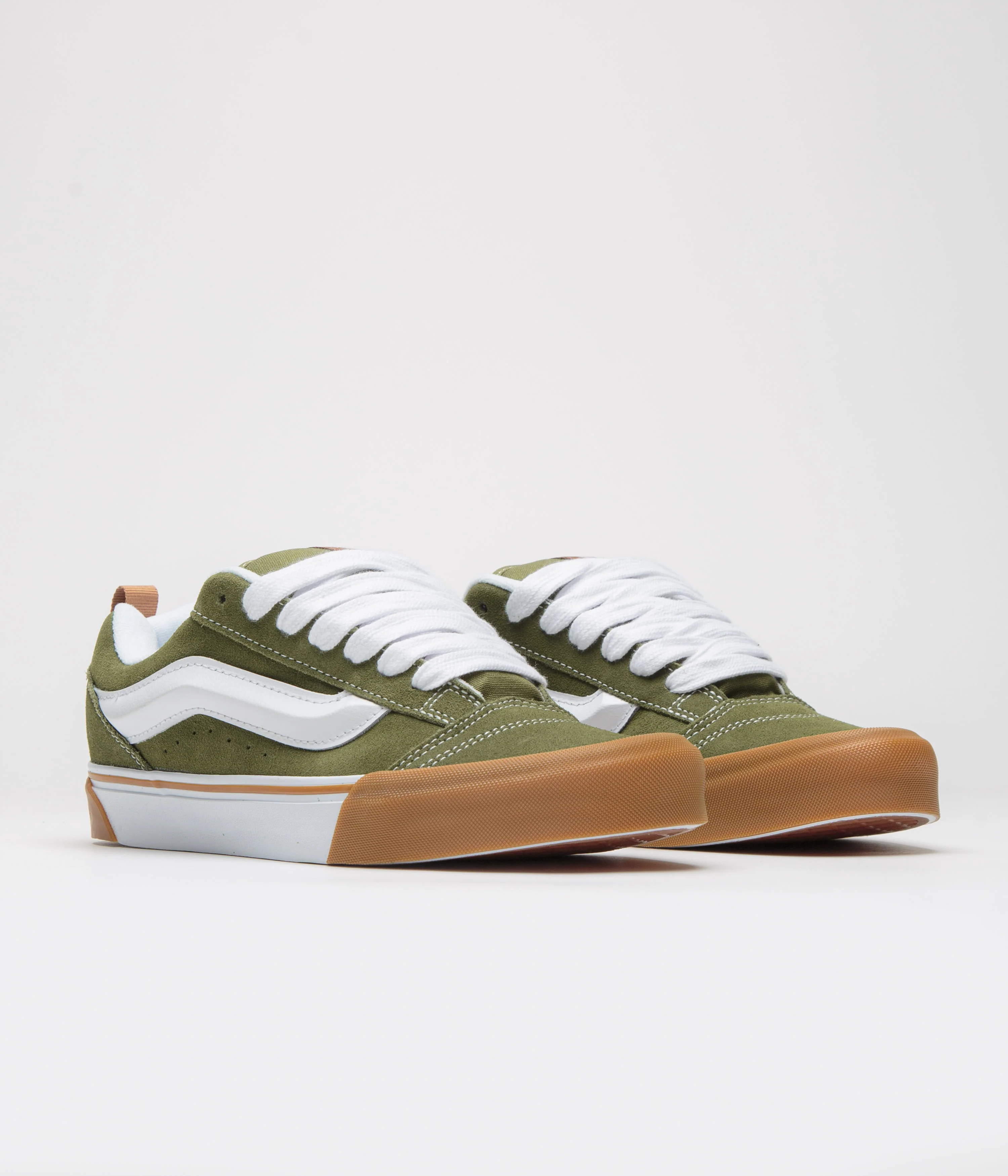 Vans Knu Skool Shoes - Gum Bumper Pesto - Image 2
