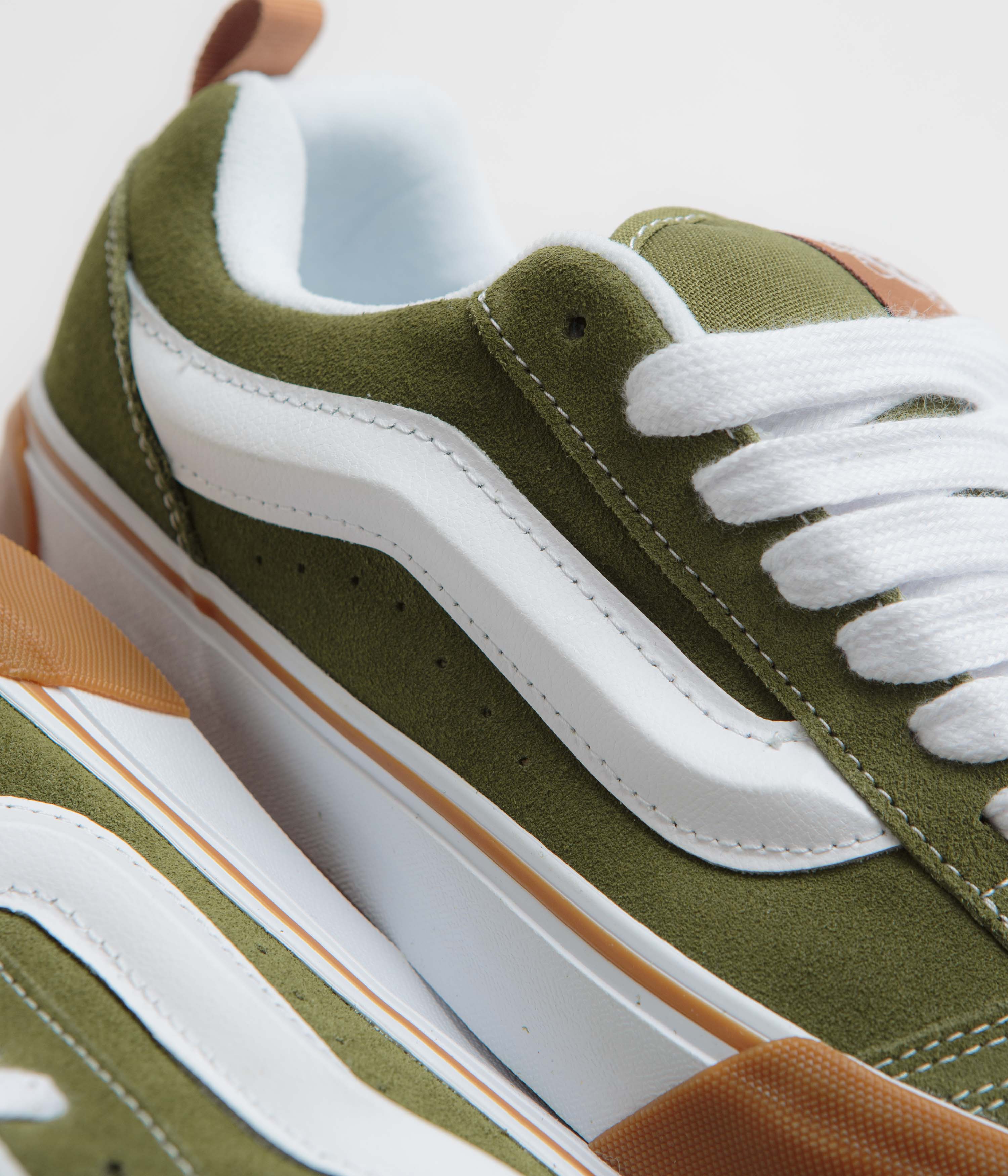 Vans Knu Skool Shoes - Gum Bumper Pesto - Image 3