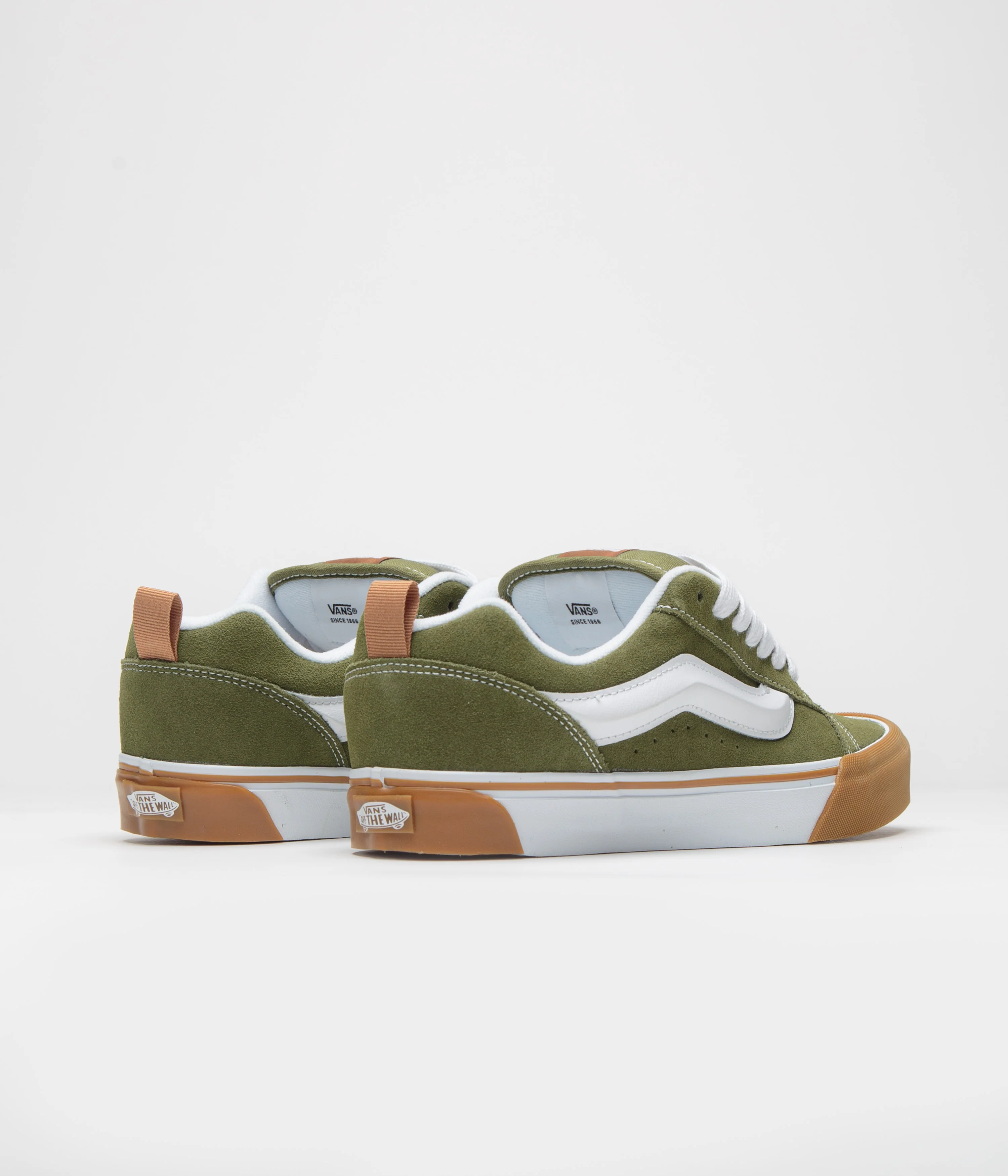 Vans Knu Skool Shoes - Gum Bumper Pesto - Image 4