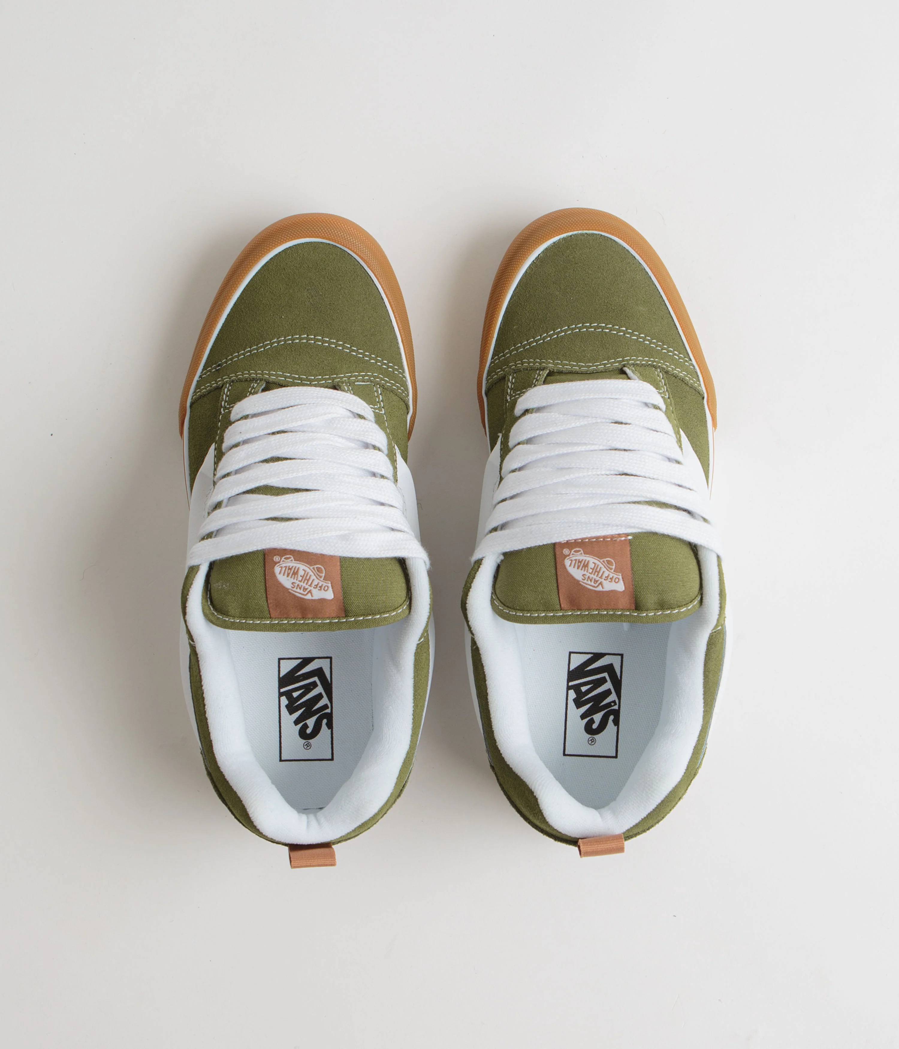 Vans Knu Skool Shoes - Gum Bumper Pesto - Image 7