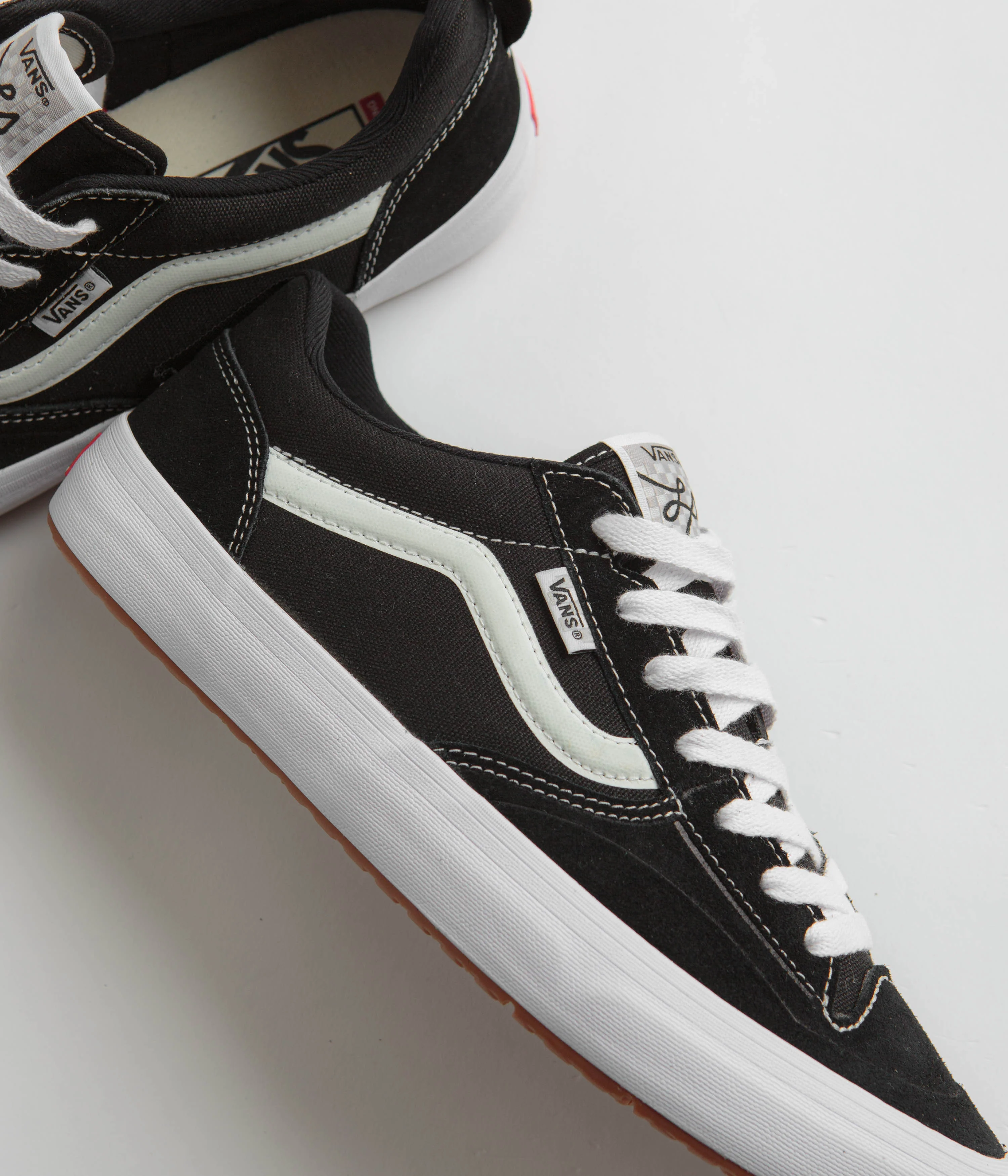 Vans Lizzie Low Shoes - Black / White - Image 3