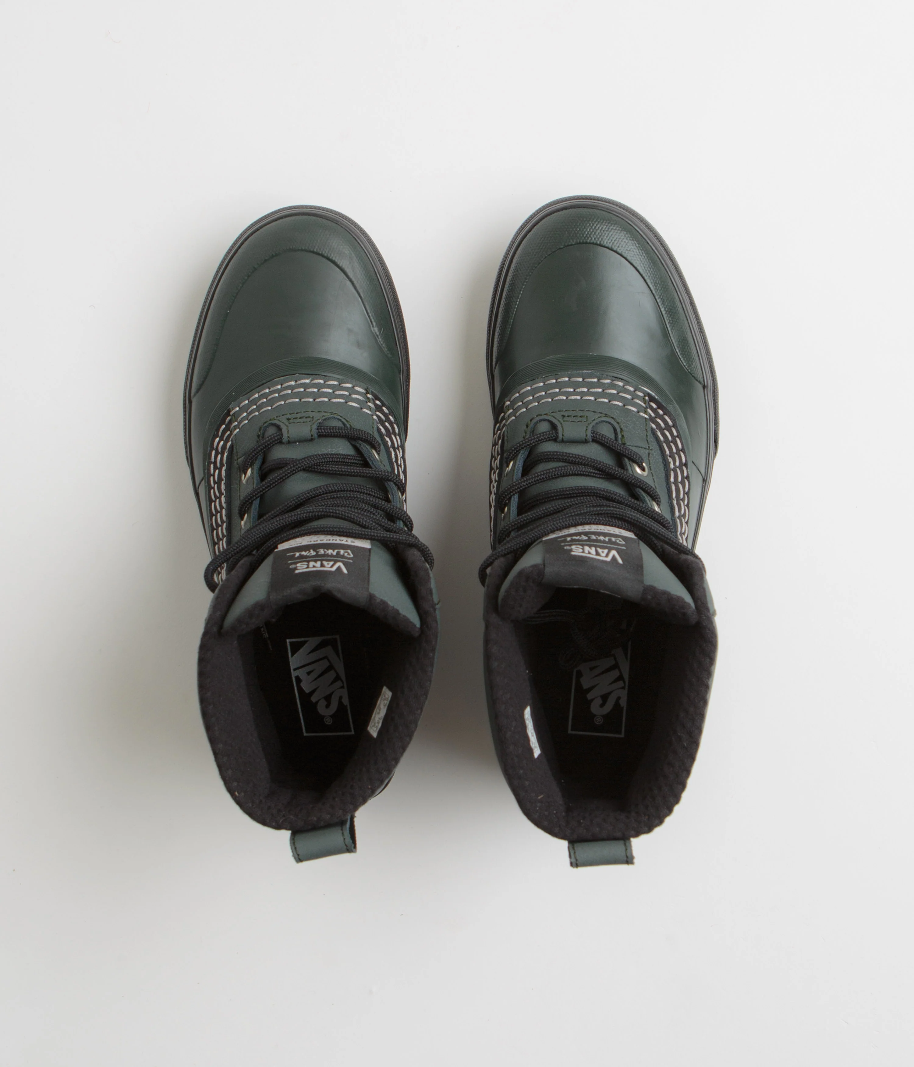 Vans MTE Standard Mid Waterproof Shoes - (Blake Paul) Black / Forest - Image 7