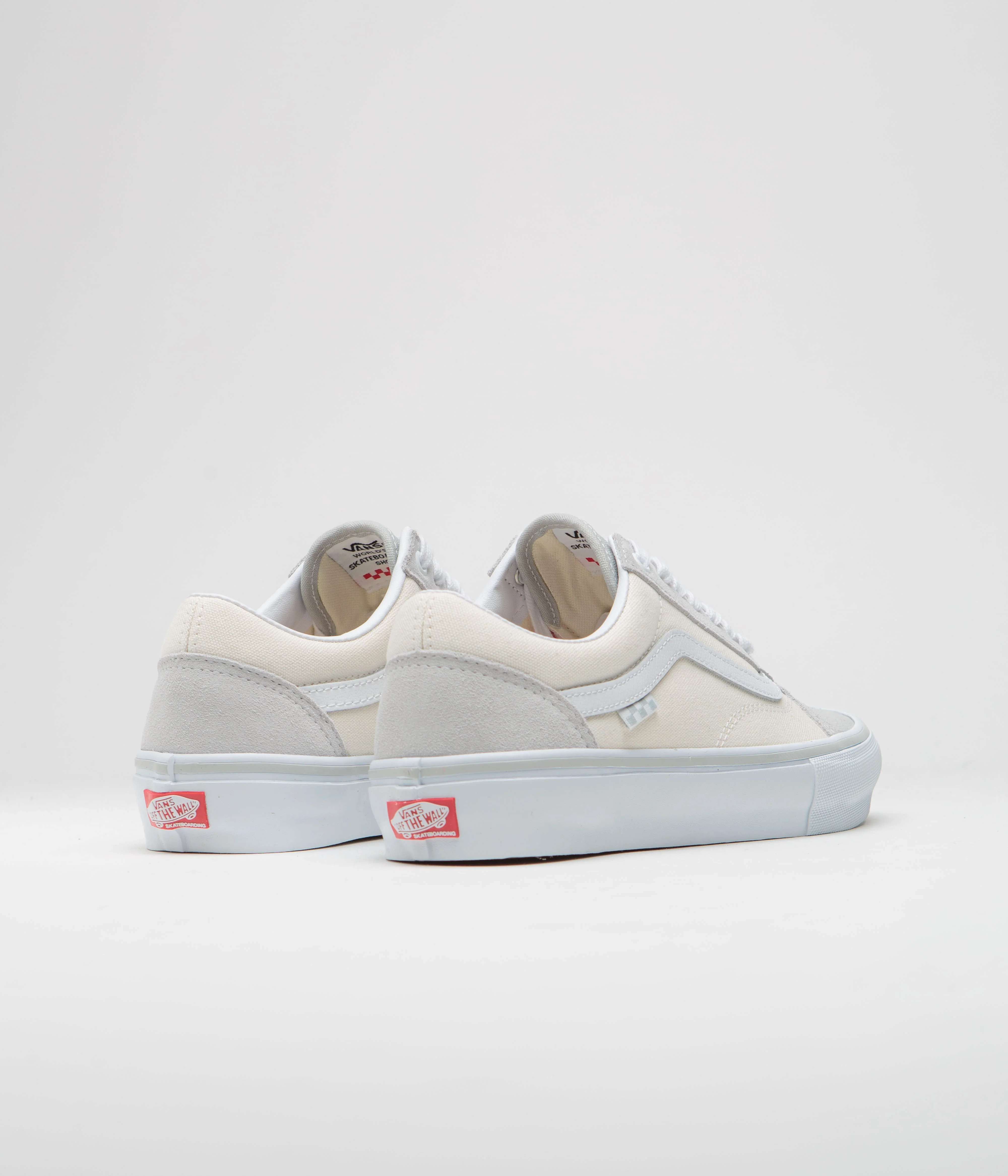 Vans Old Skool Shoes - Light Grey / White - Image 4