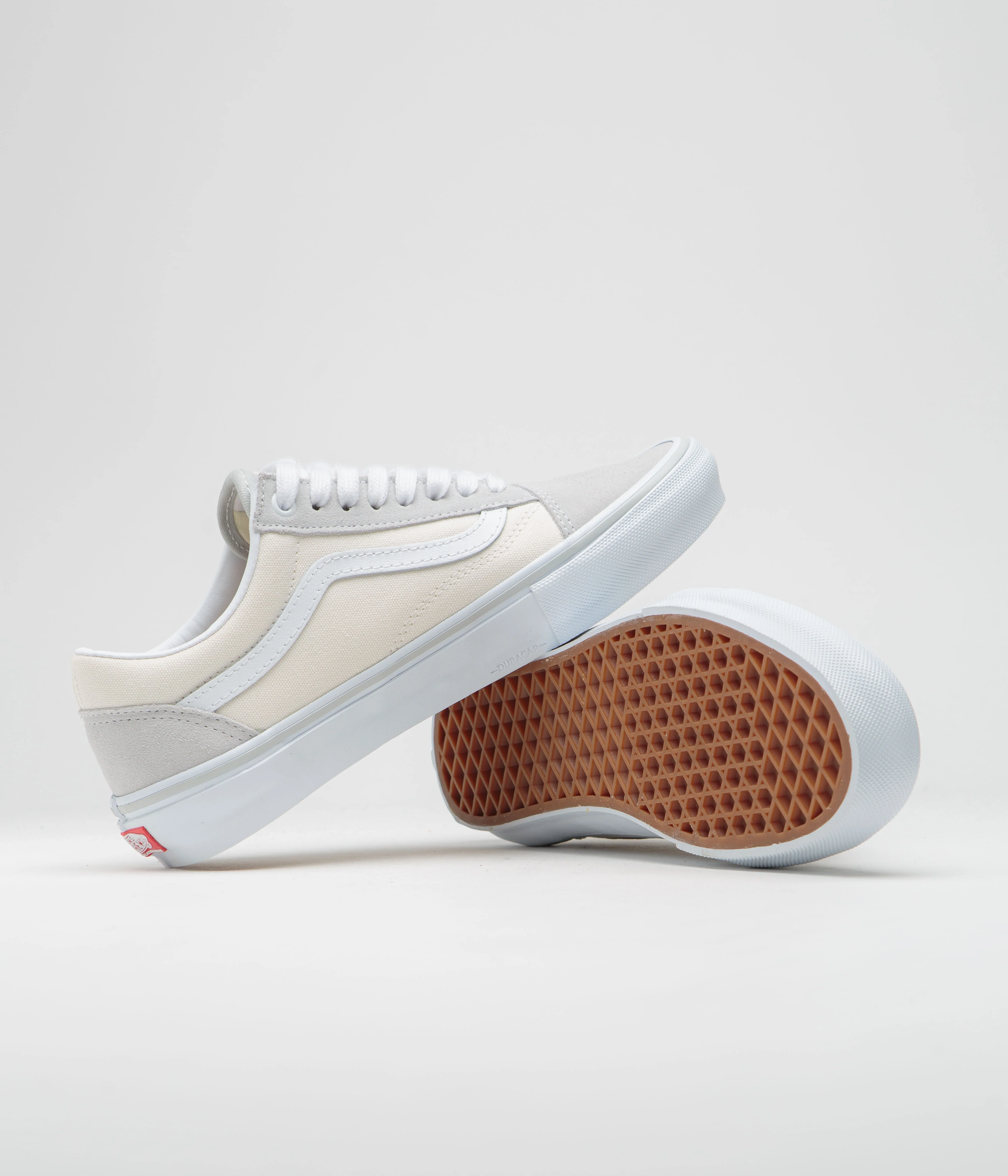 Vans Old Skool Shoes - Light Grey / White - Image 5