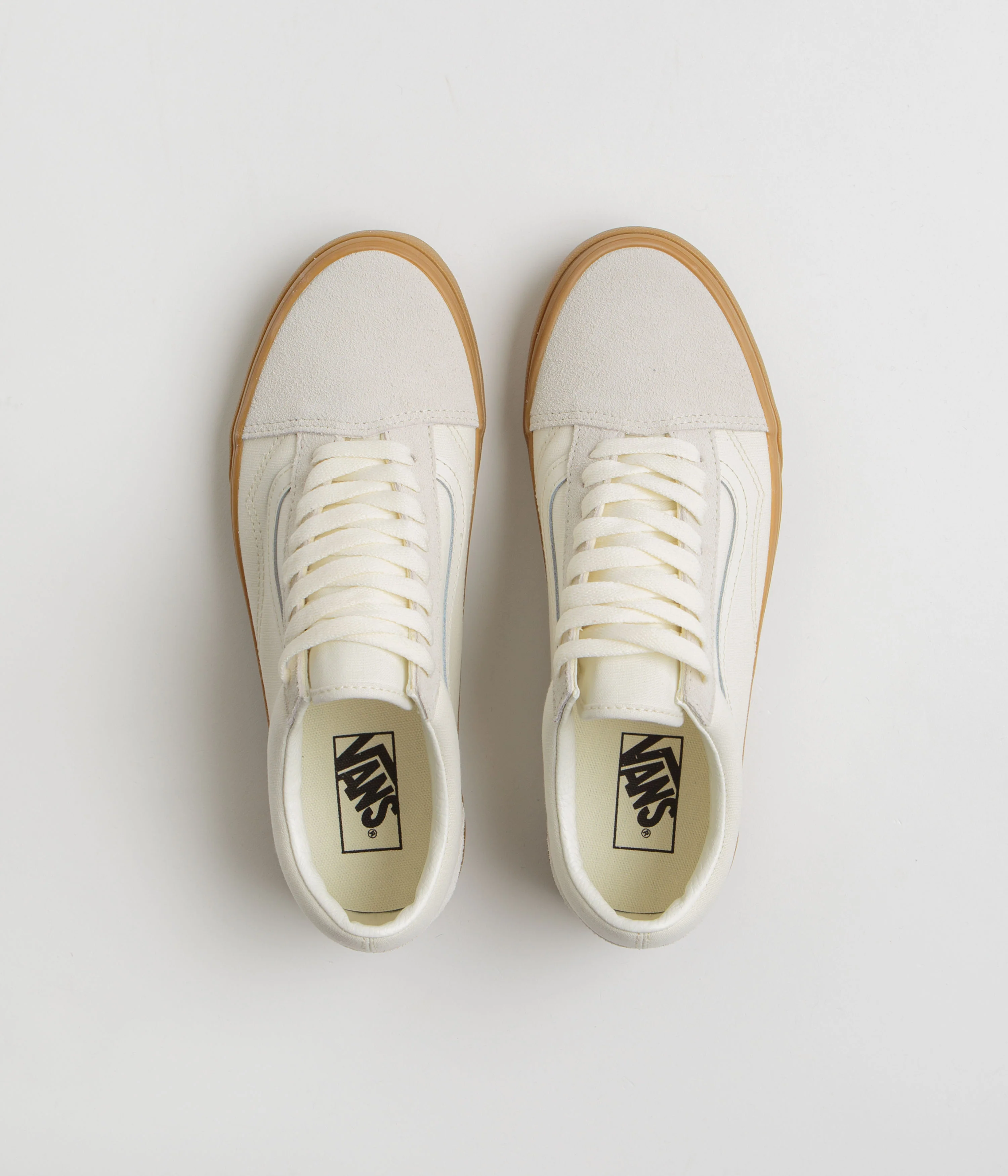 Vans Old Skool Shoes - Marshmallow / Gum - Image 7