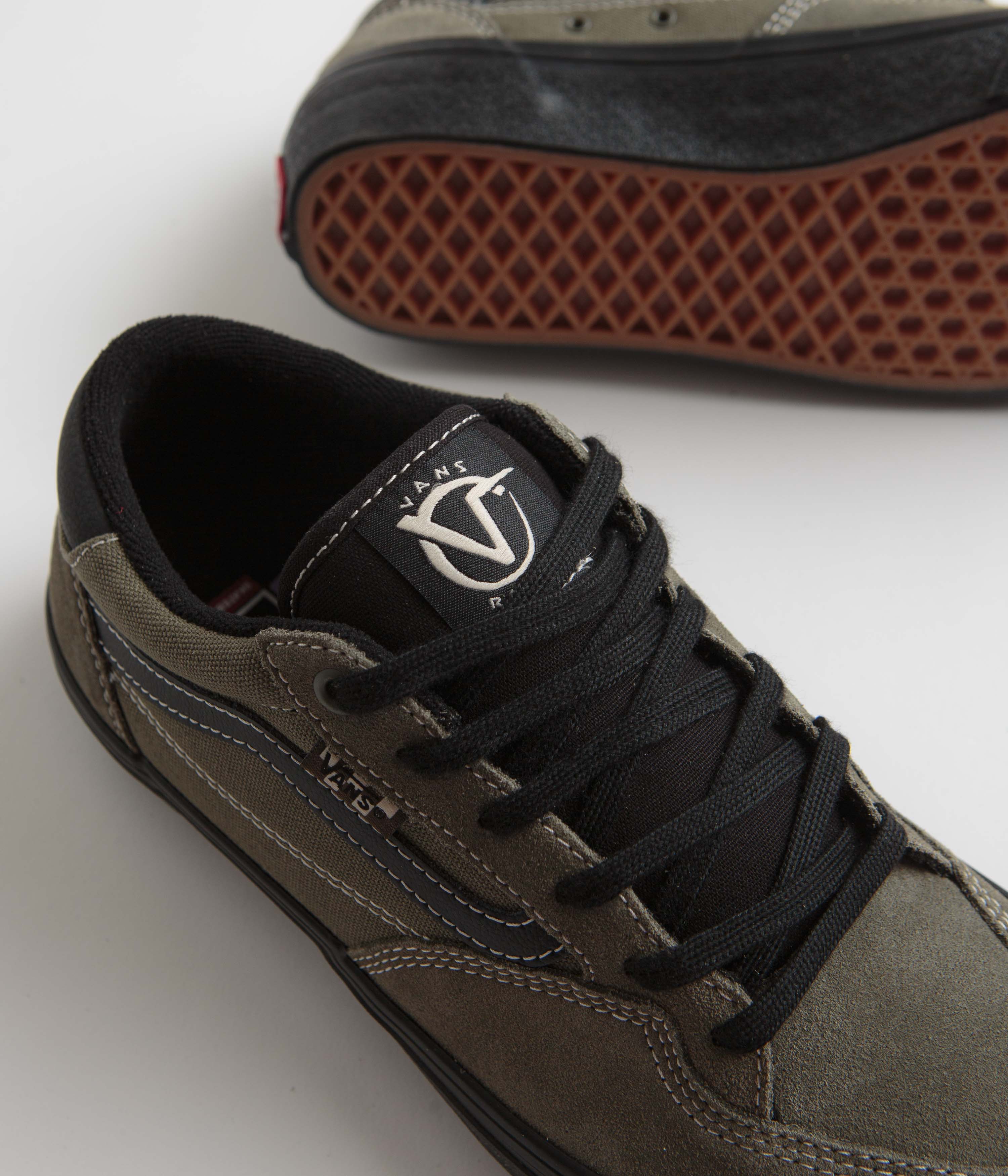 Vans Rowan Shoes - Olive / Black - Image 3