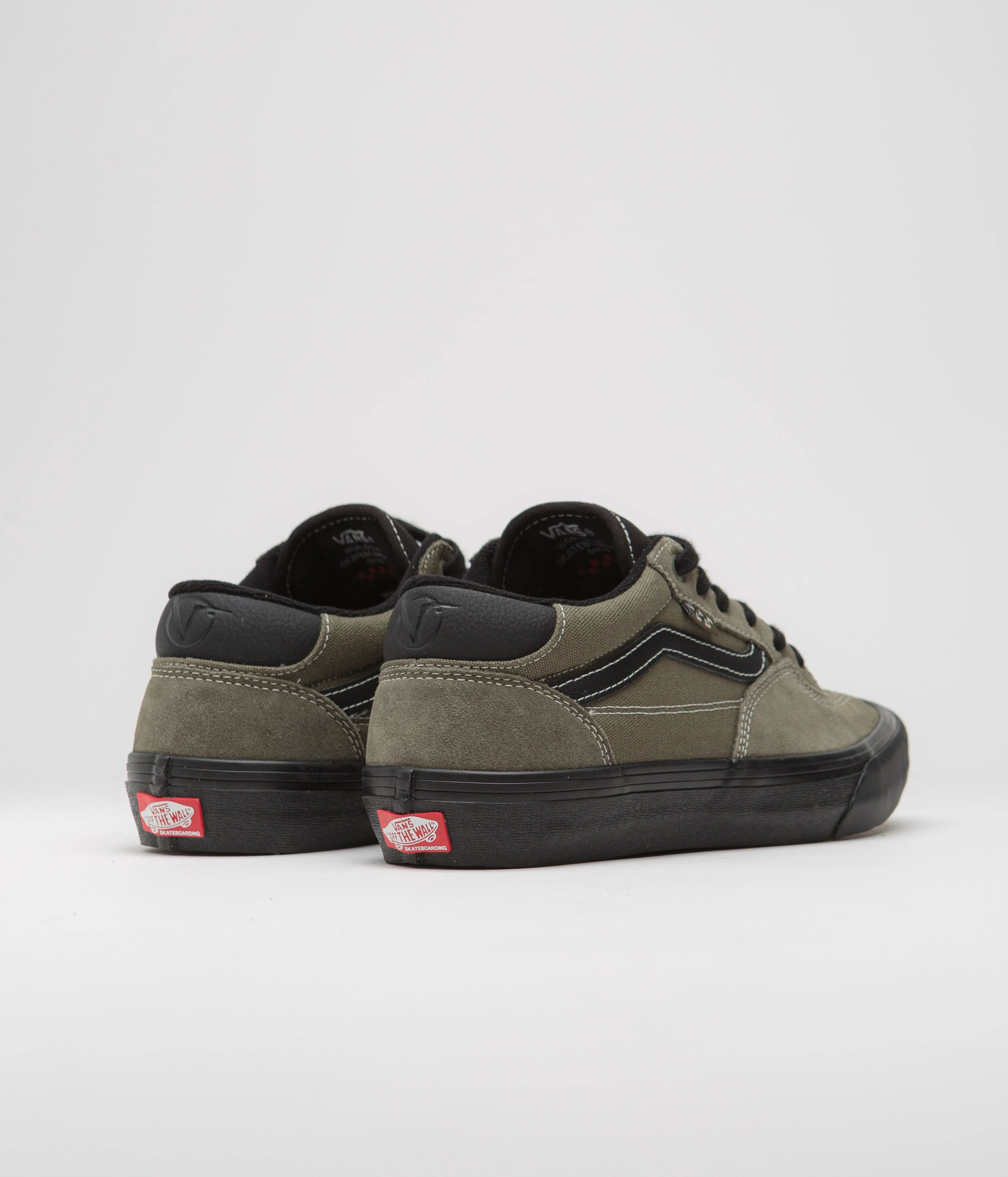 Vans Rowan Shoes - Olive / Black - Image 4