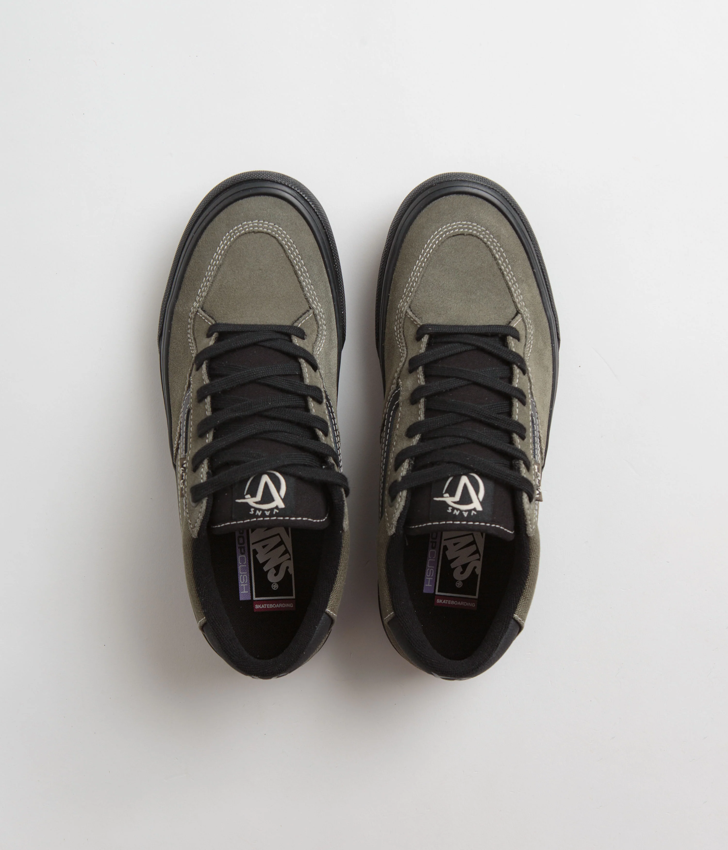 Vans Rowan Shoes - Olive / Black - Image 7