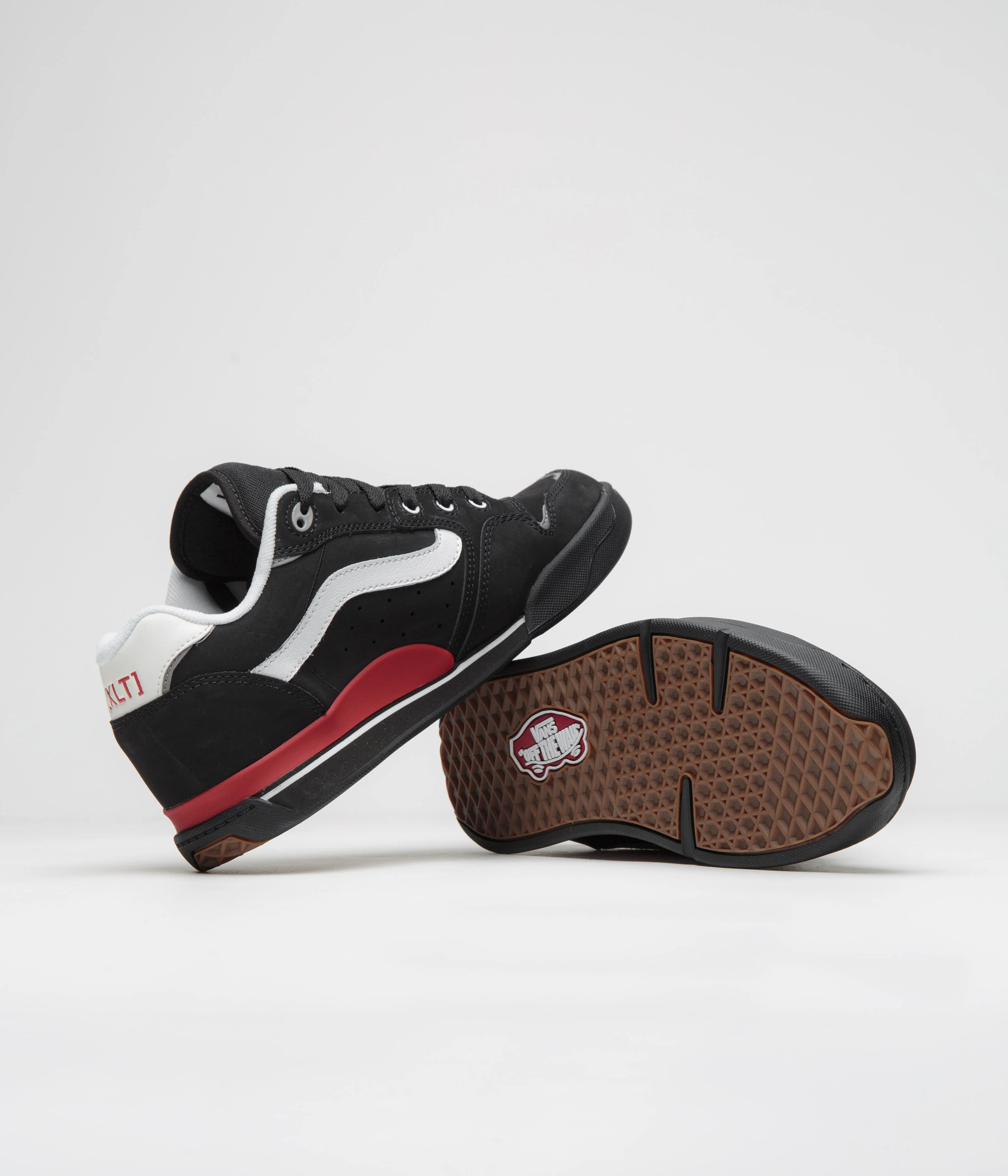 Vans Rowley XLT Shoes - Black / White / Red - Image 5