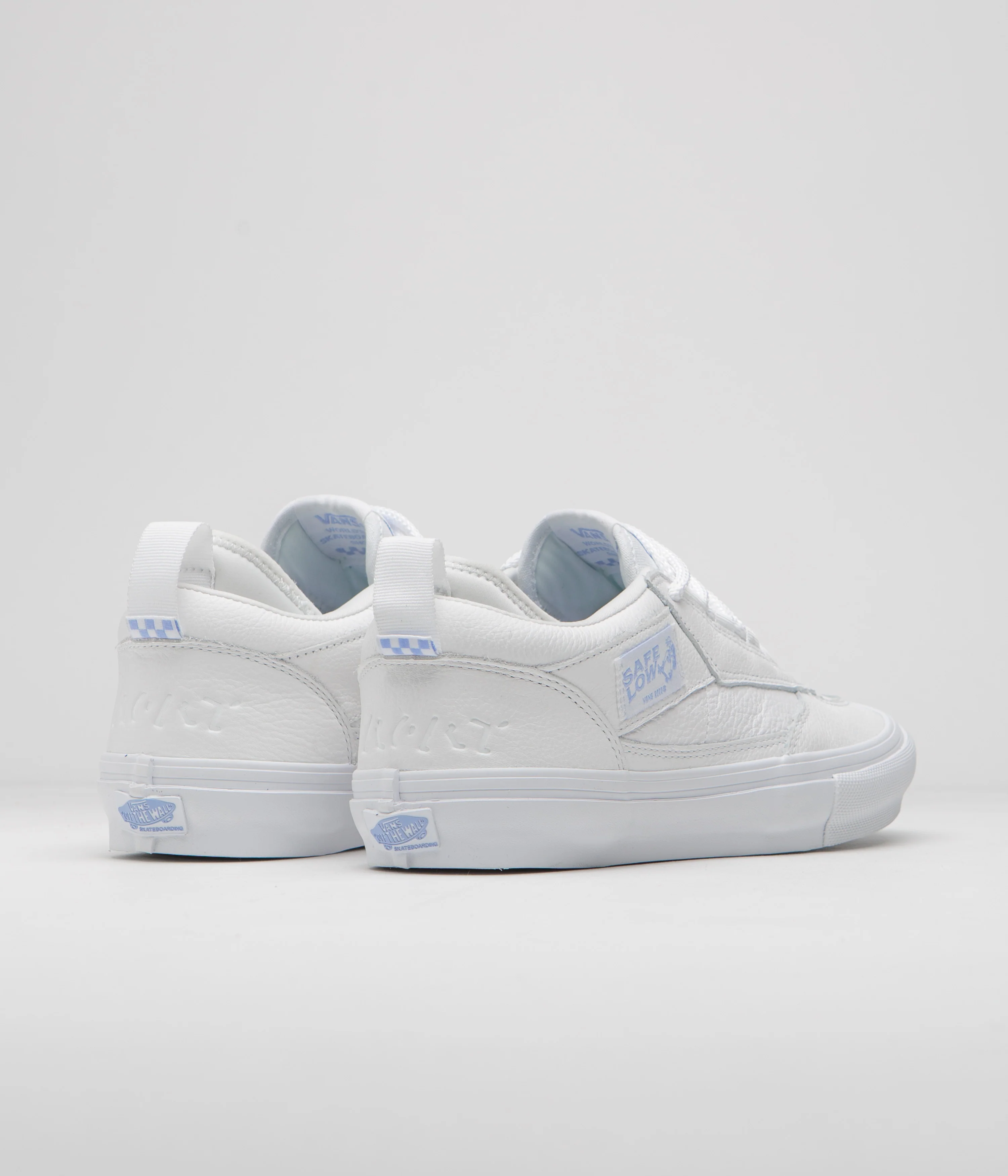 Vans Safe Low Shoes - (Rory) White Leather - Image 4