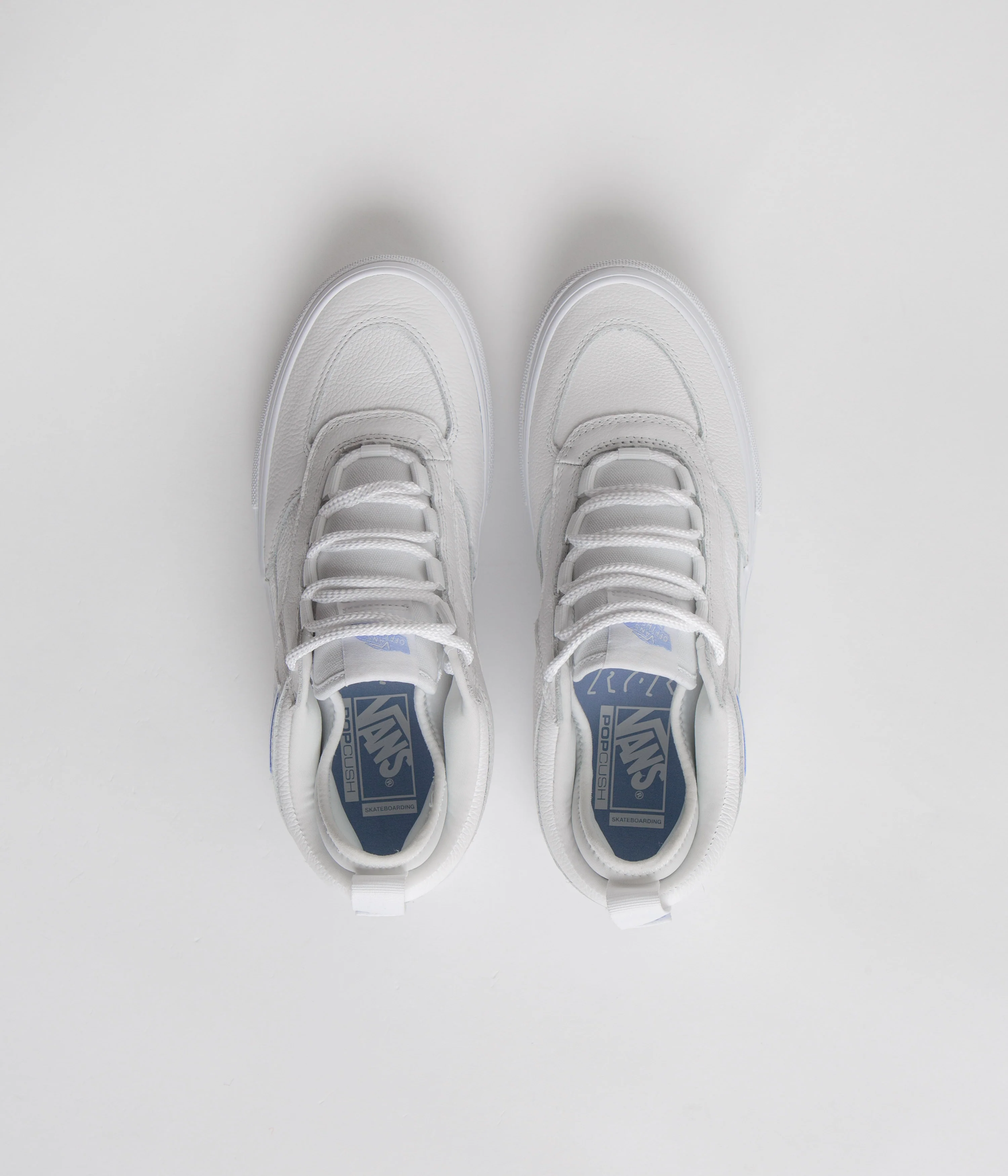 Vans Safe Low Shoes - (Rory) White Leather - Image 7