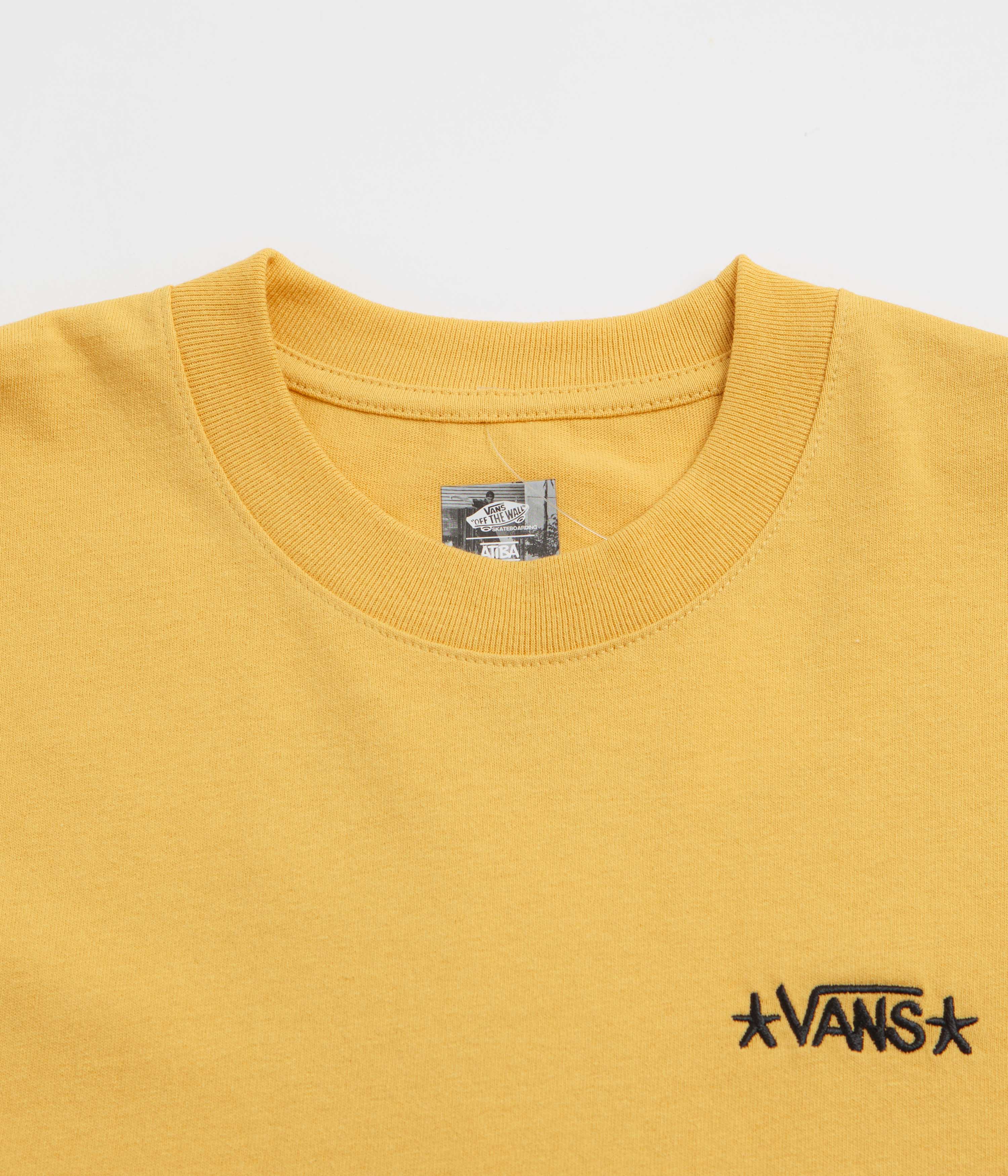 Vans Skate Atiba Haze Hug T-Shirt - Spicy Mustard - Image 3
