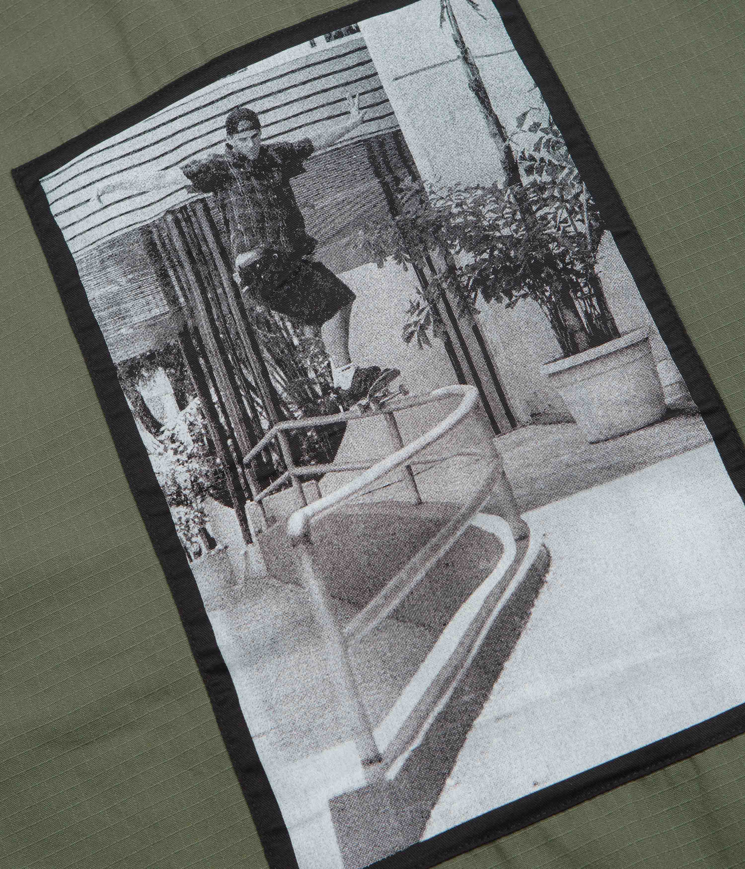 Vans Skate Atiba Haze Military Overshirt - Pine Forest - Image 5