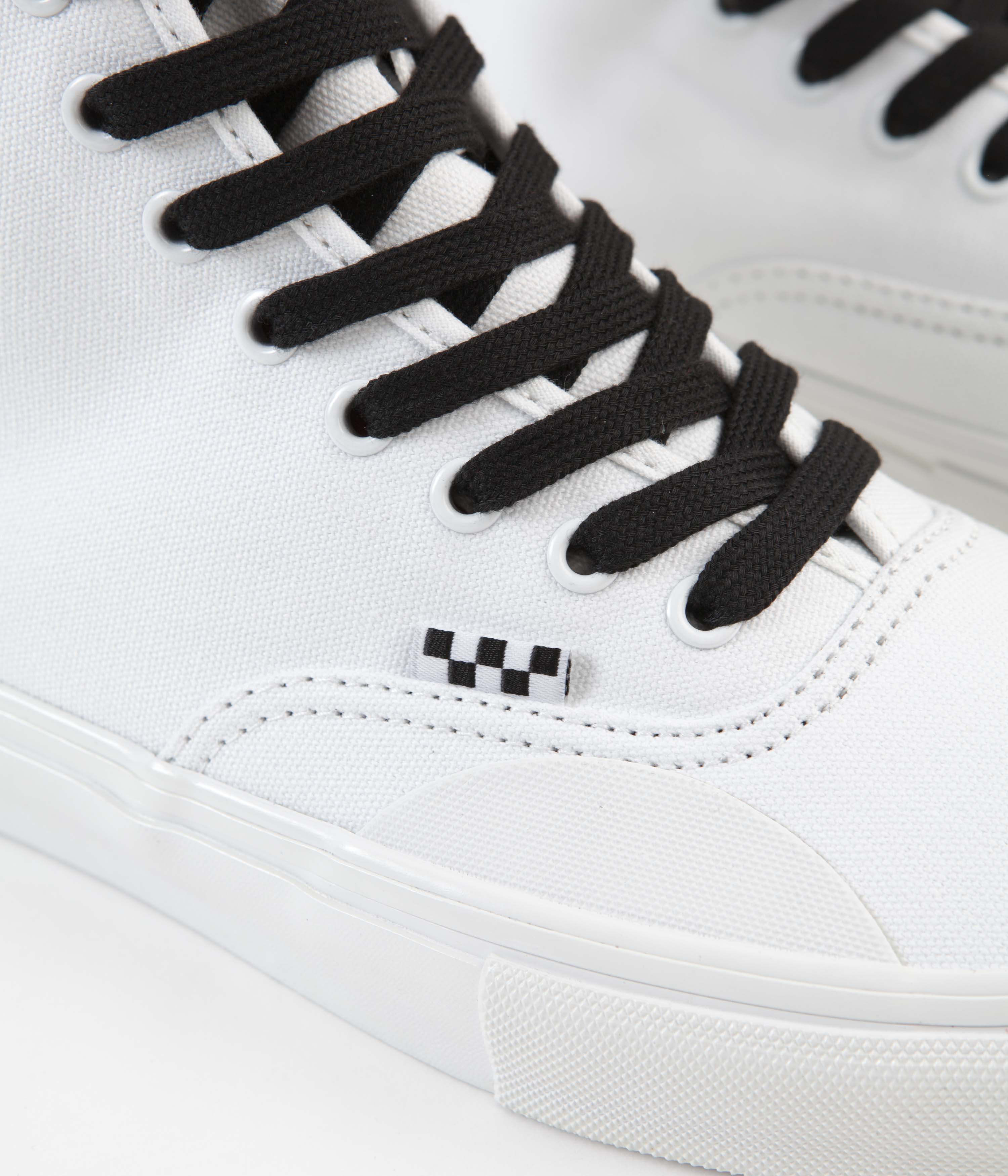 Vans Skate Authentic High LTD Shoes - (Andrew Allen) White / Hockey - Image 3