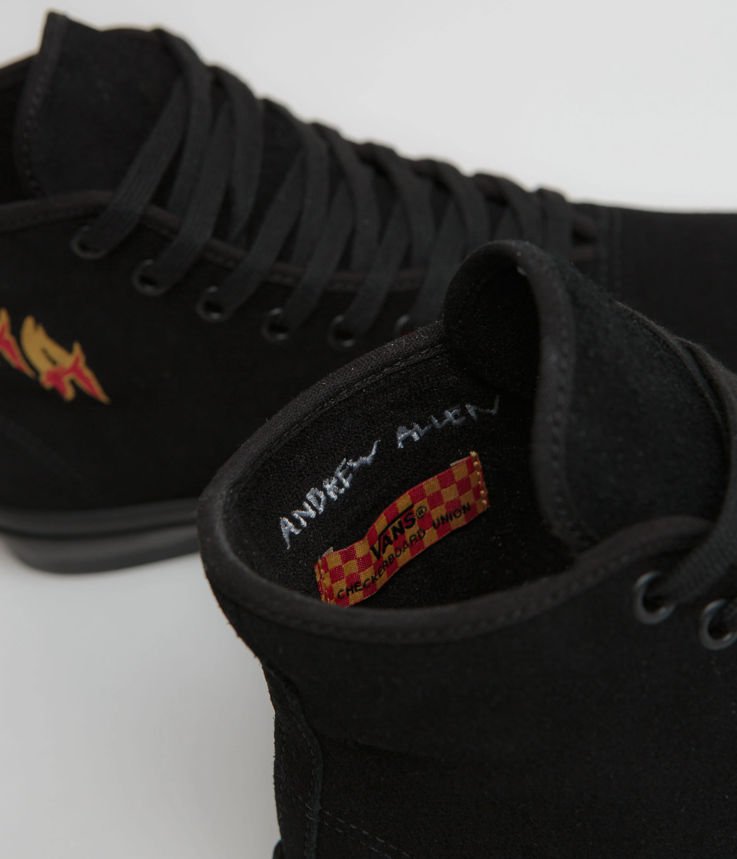 Vans Skate Authentic High Shoes - (Andrew Allen) Black - Image 10