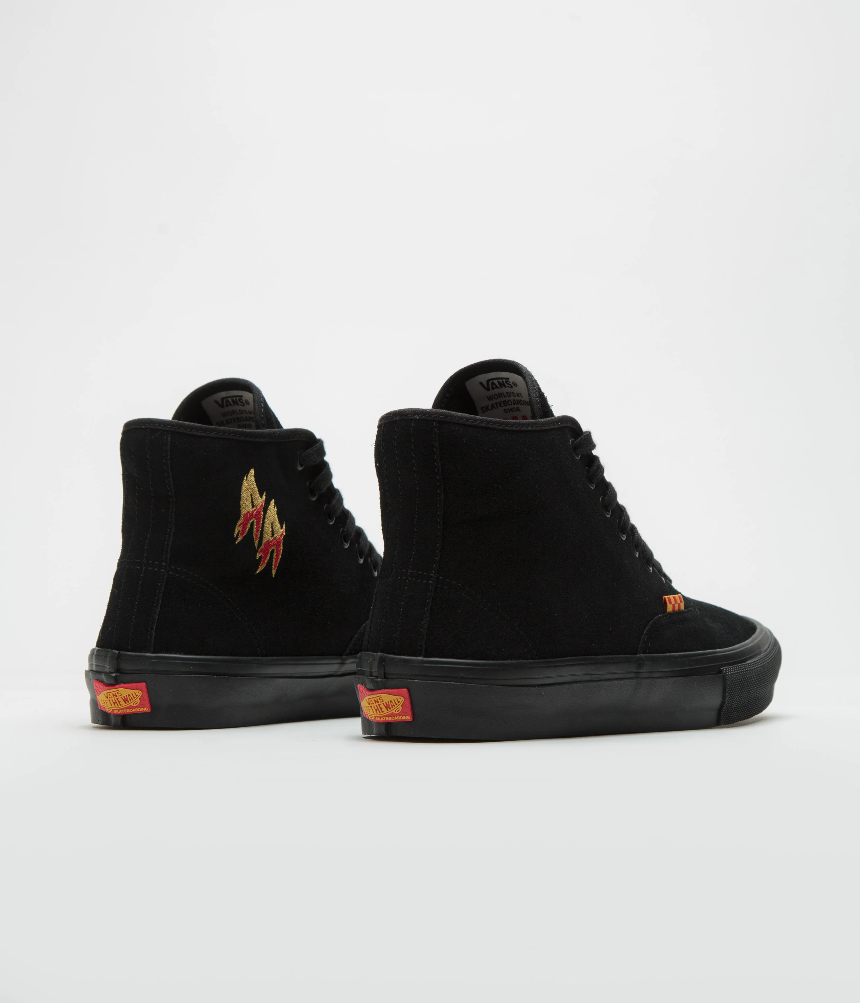 Vans Skate Authentic High Shoes - (Andrew Allen) Black - Image 4