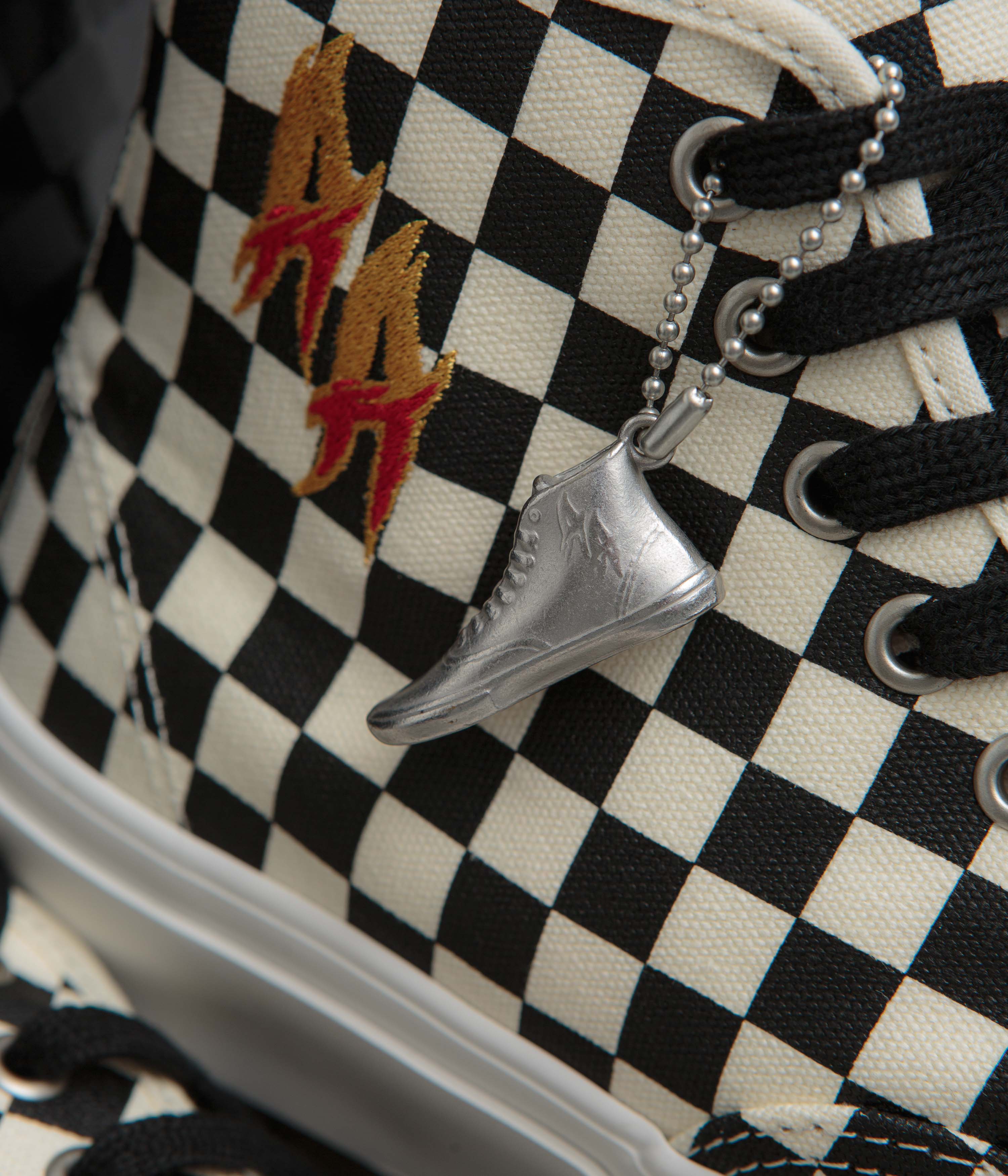 Vans Skate Authentic High Shoes - (Andrew Allen) Checkerboard - Image 10