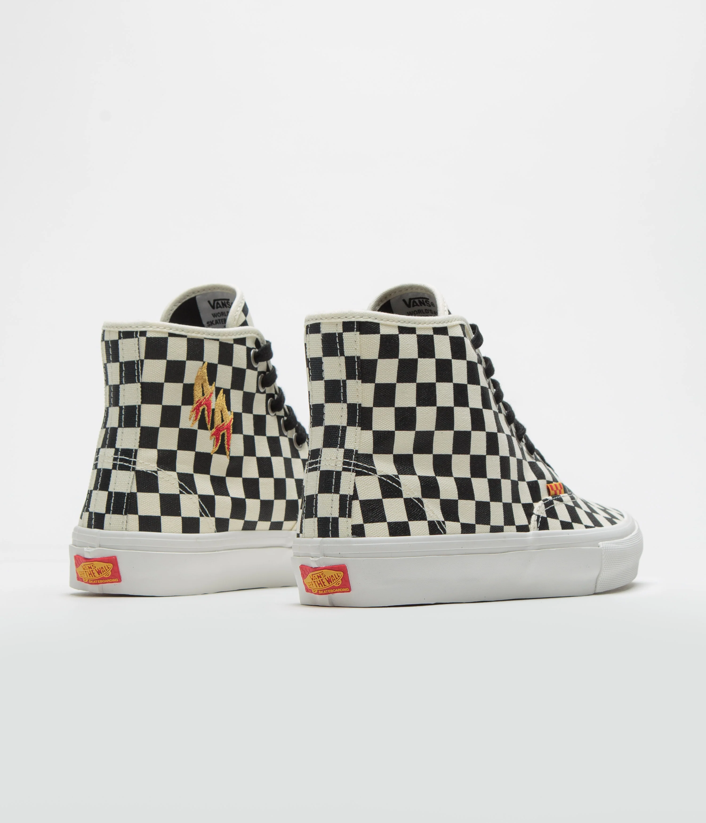 Vans Skate Authentic High Shoes - (Andrew Allen) Checkerboard - Image 4