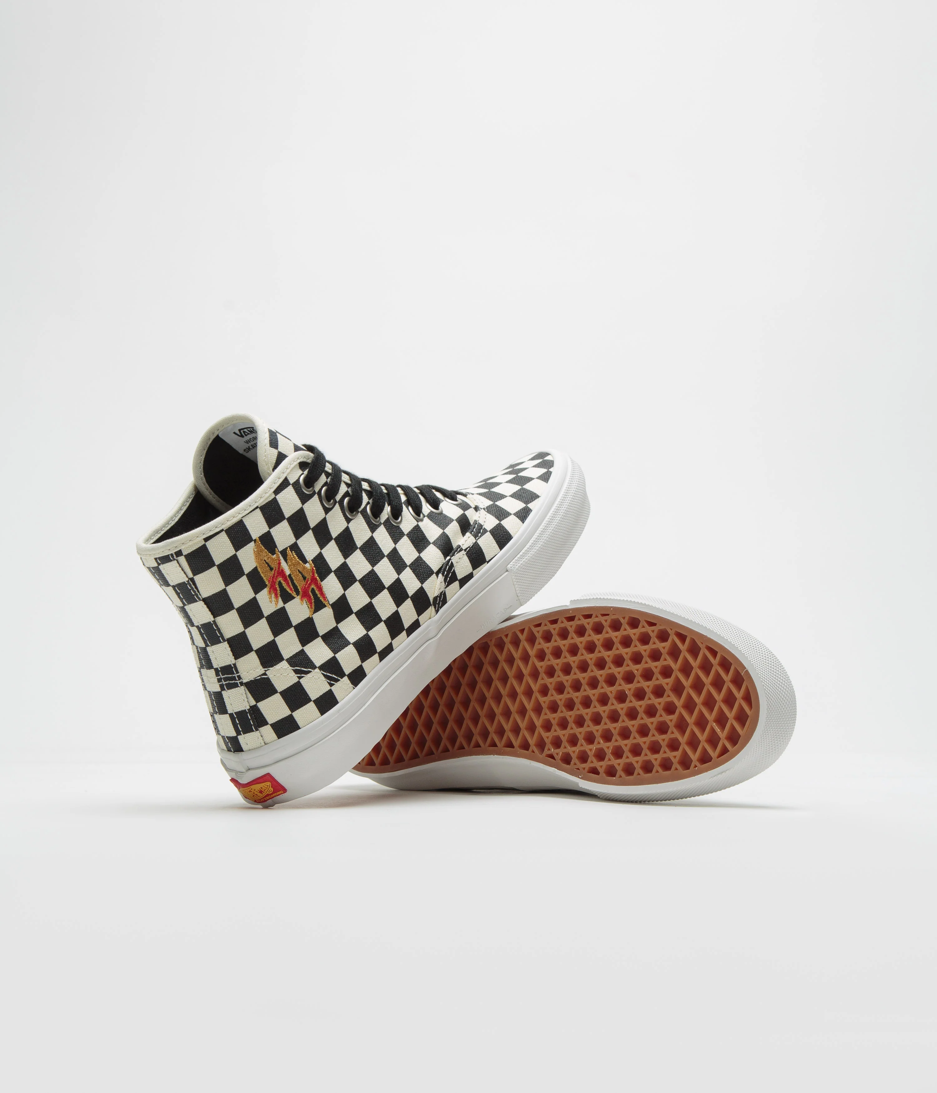 Vans Skate Authentic High Shoes - (Andrew Allen) Checkerboard - Image 5