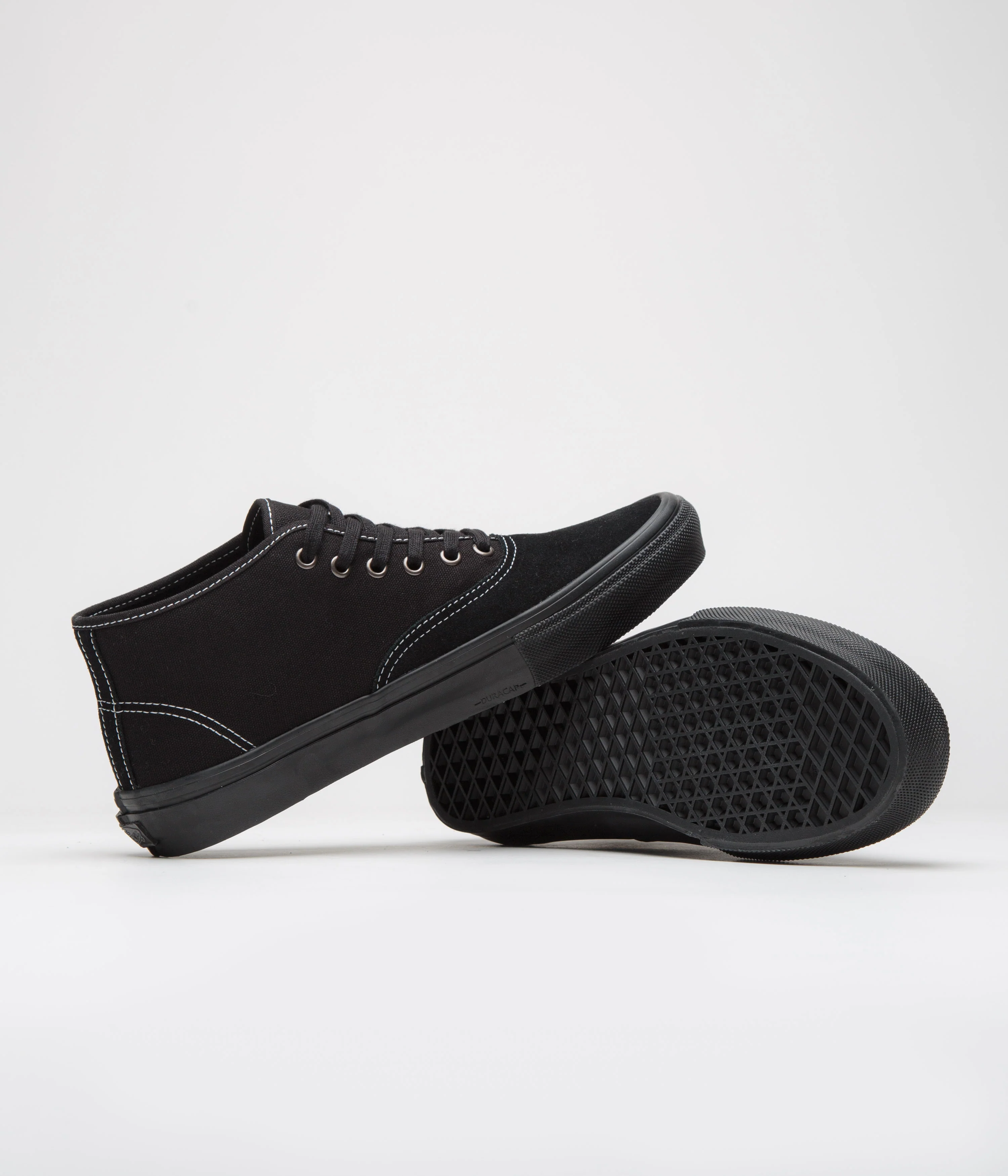 Vans Skate Authentic Mid Shoes - Blackout - Image 5