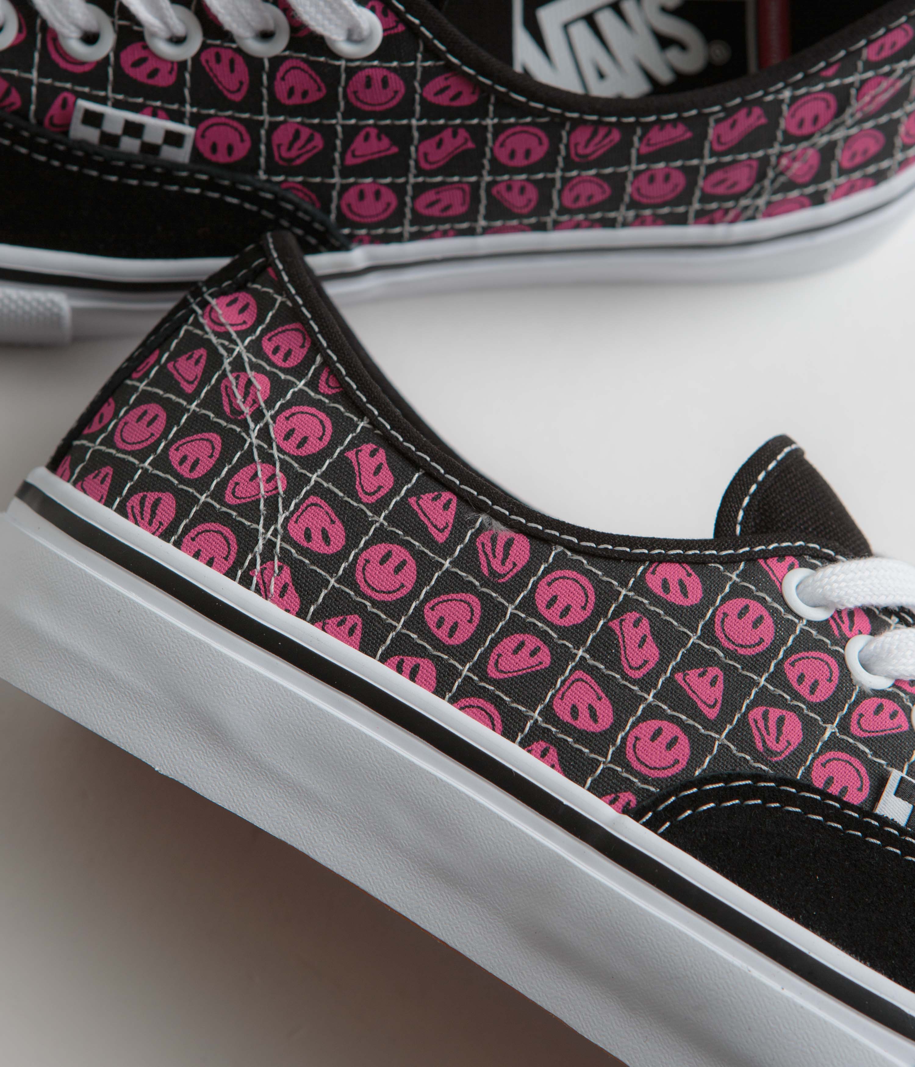 Vans Skate Authentic Shoes - Acid Black - Image 3