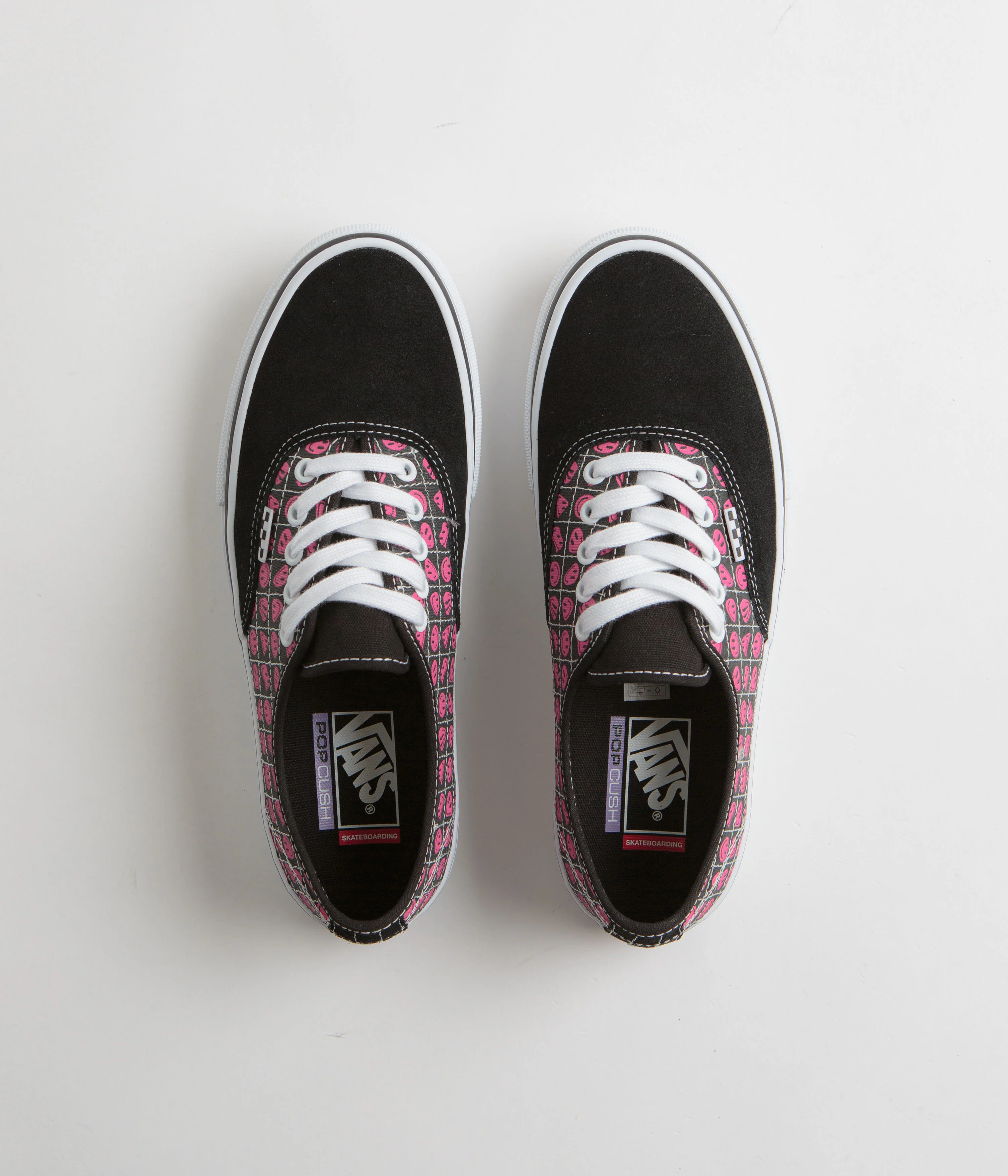 Vans Skate Authentic Shoes - Acid Black - Image 7