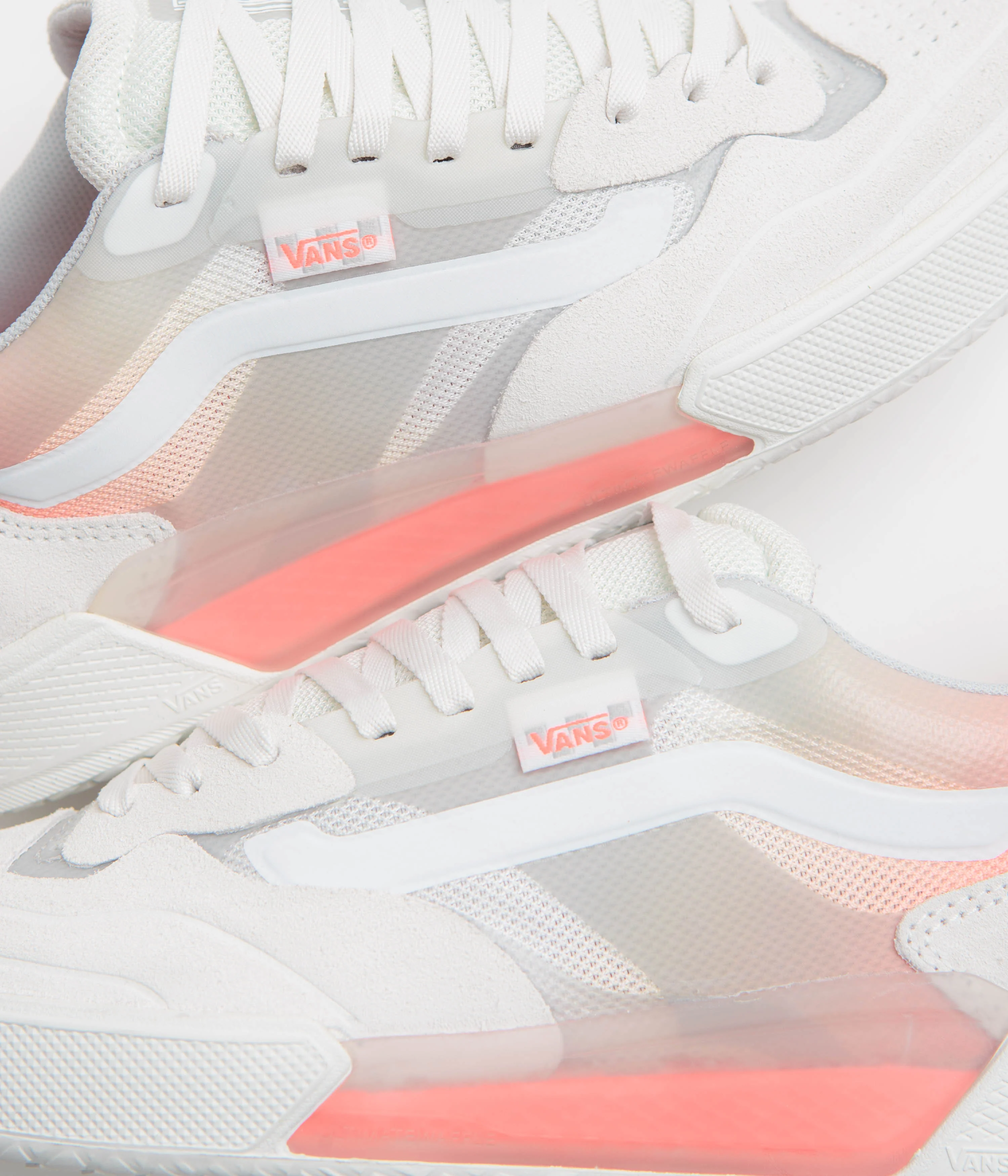 Vans Skate AVE 2.0 Shoes - Fade White / Orange - Image 3