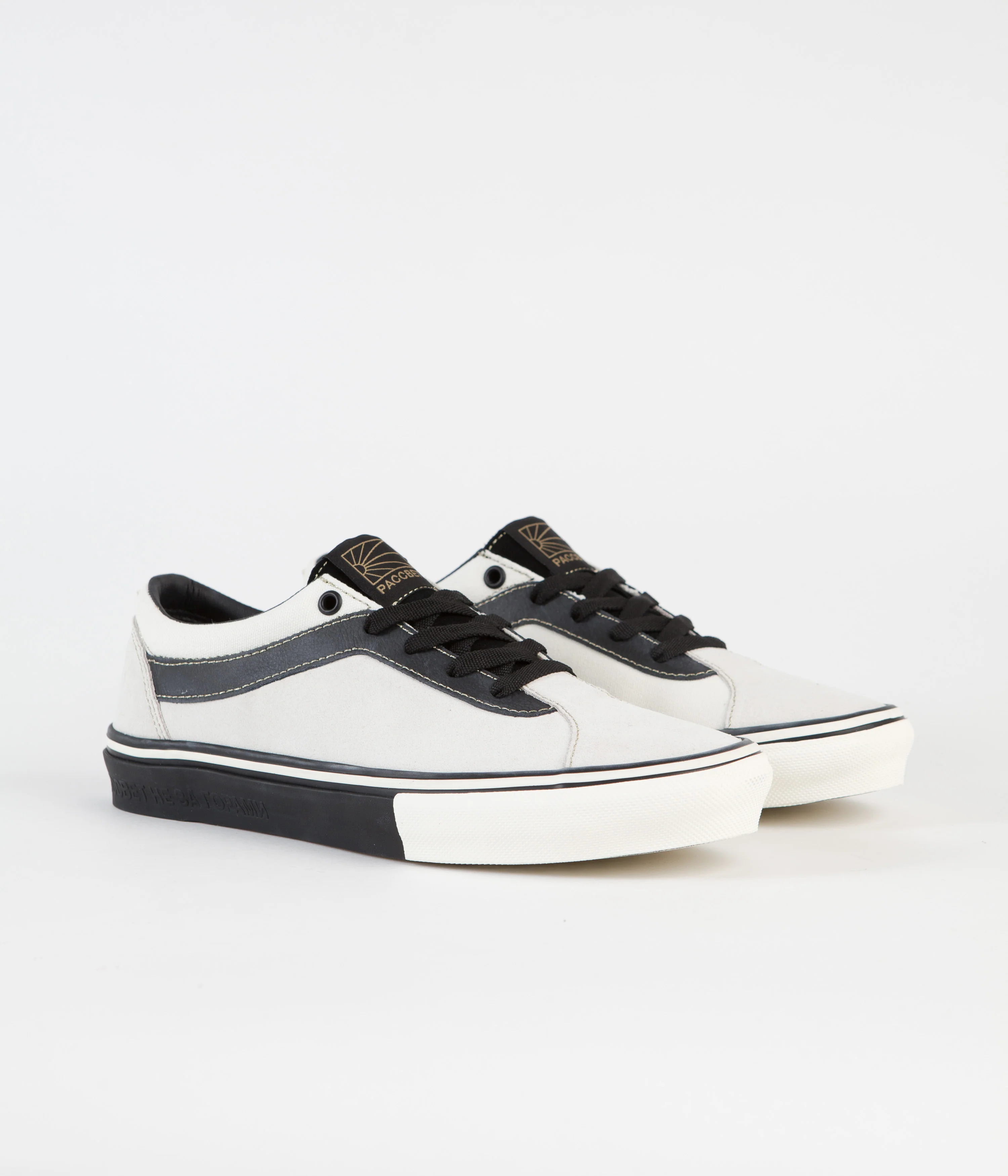 Vans Skate Bold Shoes - (Rassvet) Marshmallow / Black - Image 2