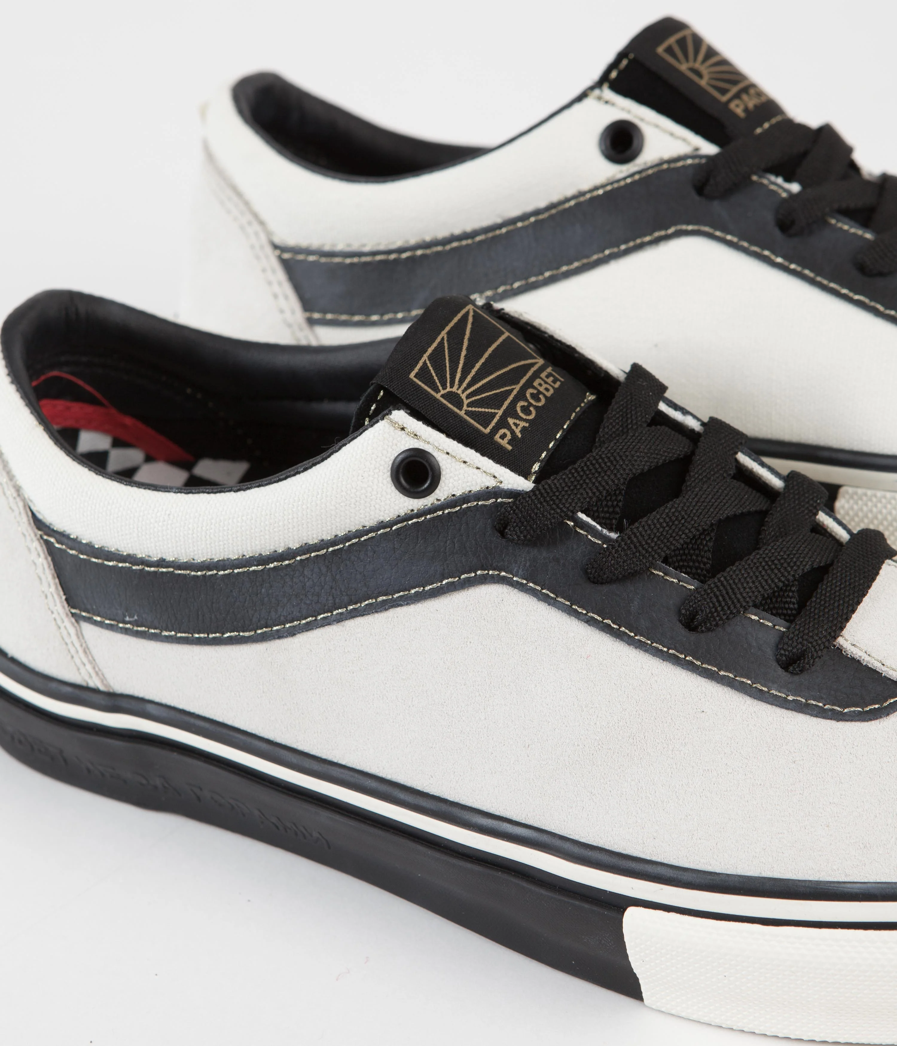 Vans Skate Bold Shoes - (Rassvet) Marshmallow / Black - Image 3