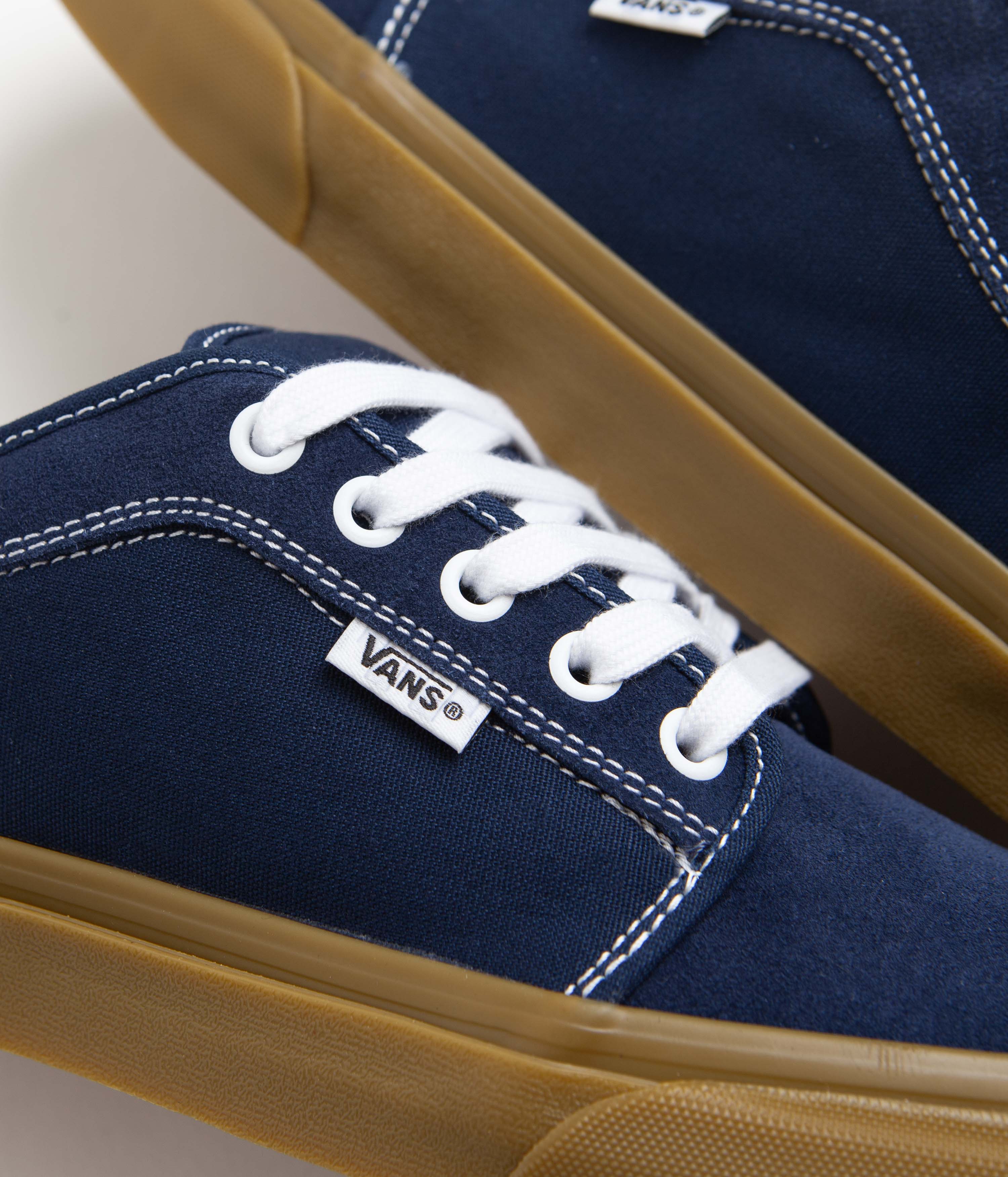 Vans Skate Chukka Low Shoes - Dress Blues / Gum - Image 3