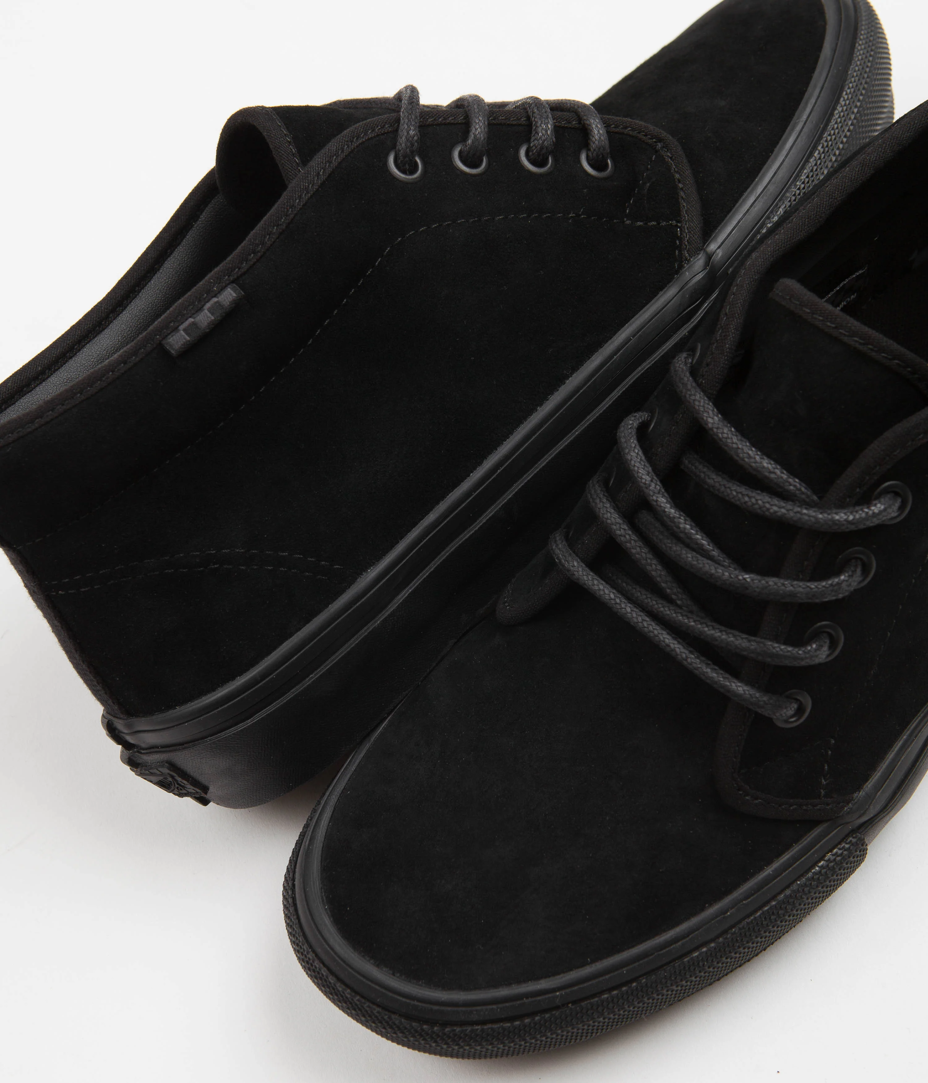 Vans Skate Chukka VCU Shoes - Mono Black - Image 3