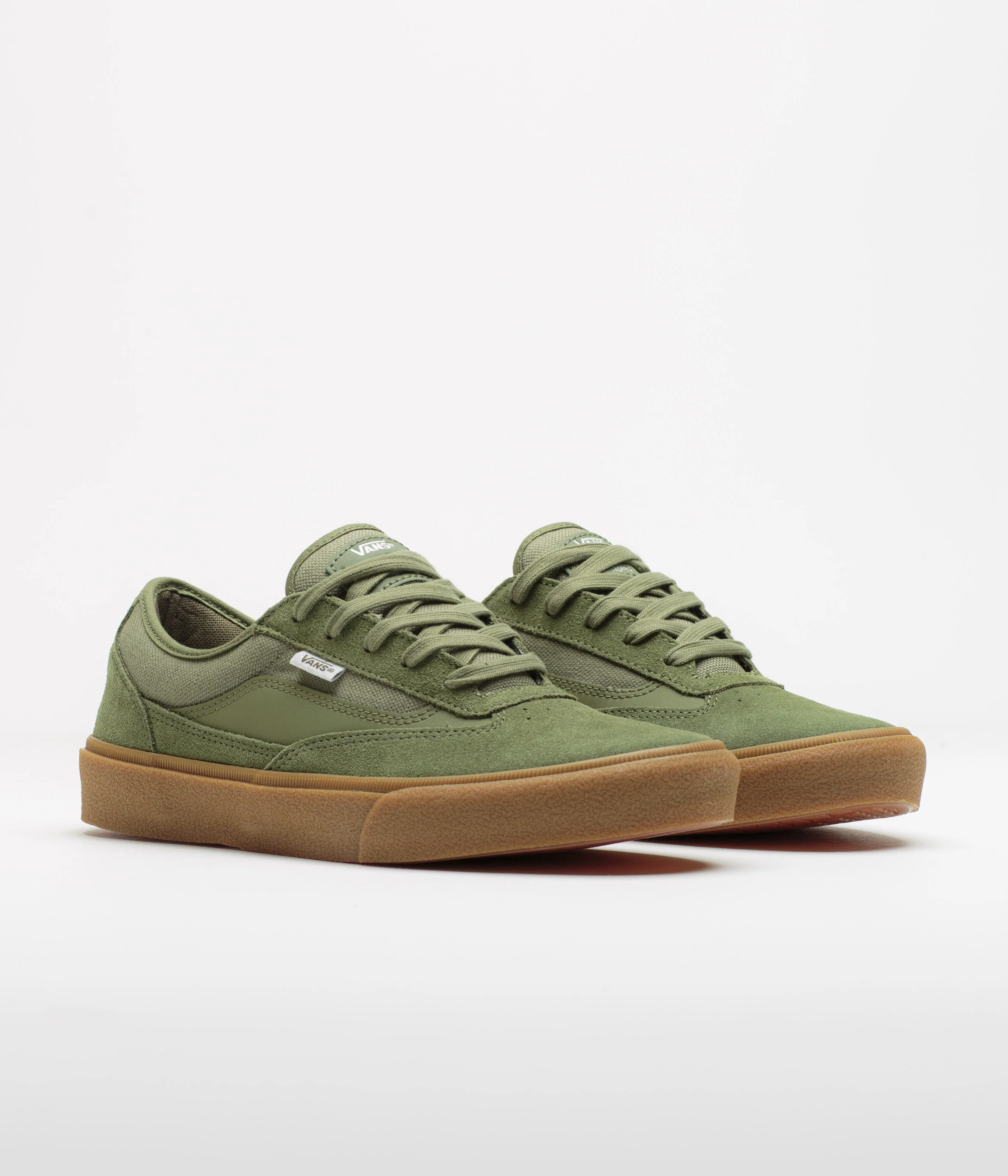 Vans Skate Curren Caples Shoes - Crepe Green / Gum - Image 2