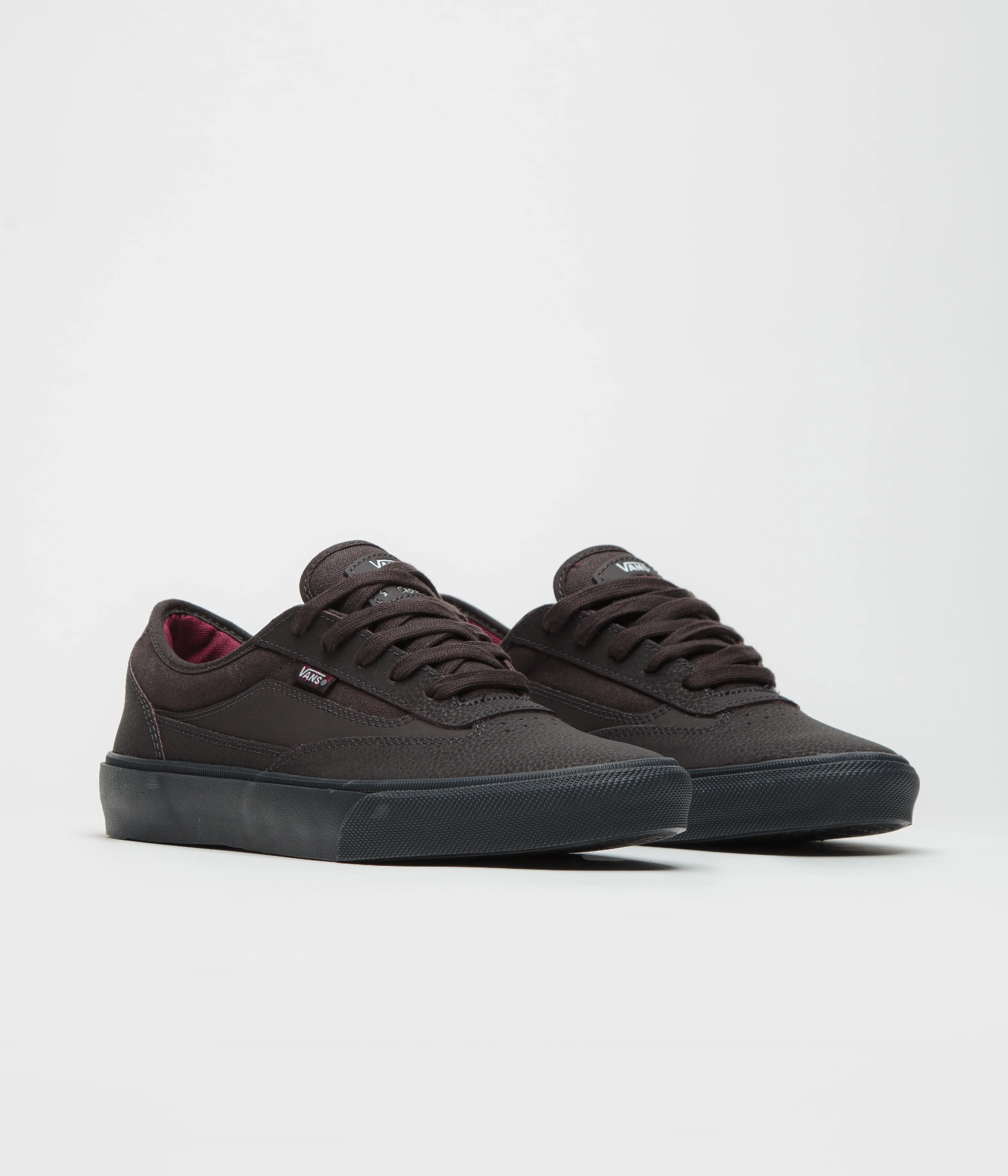 Vans Skate Curren Caples Shoes - Dark Brown - Image 2