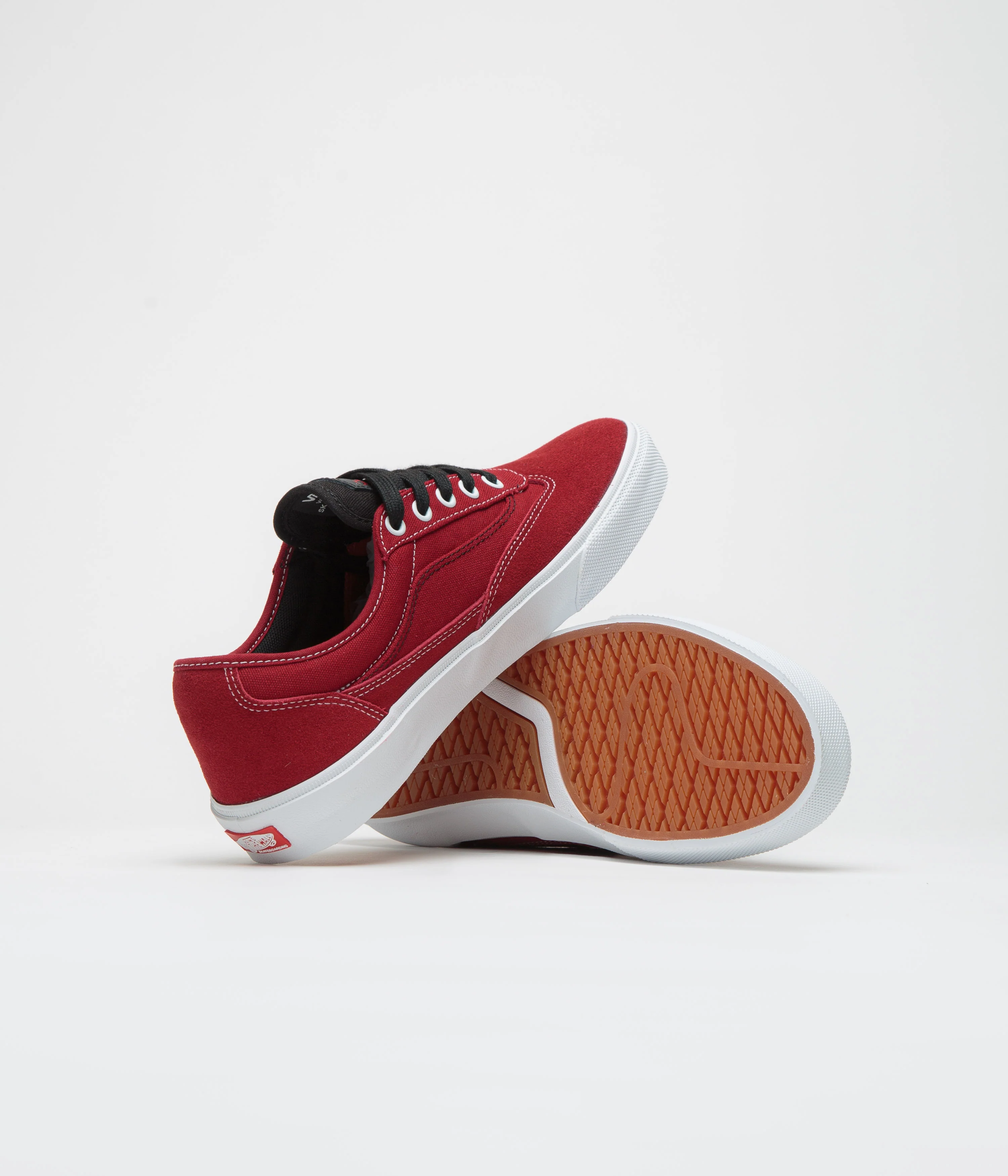 Vans Skate Curren Caples Shoes - Red / White - Image 5