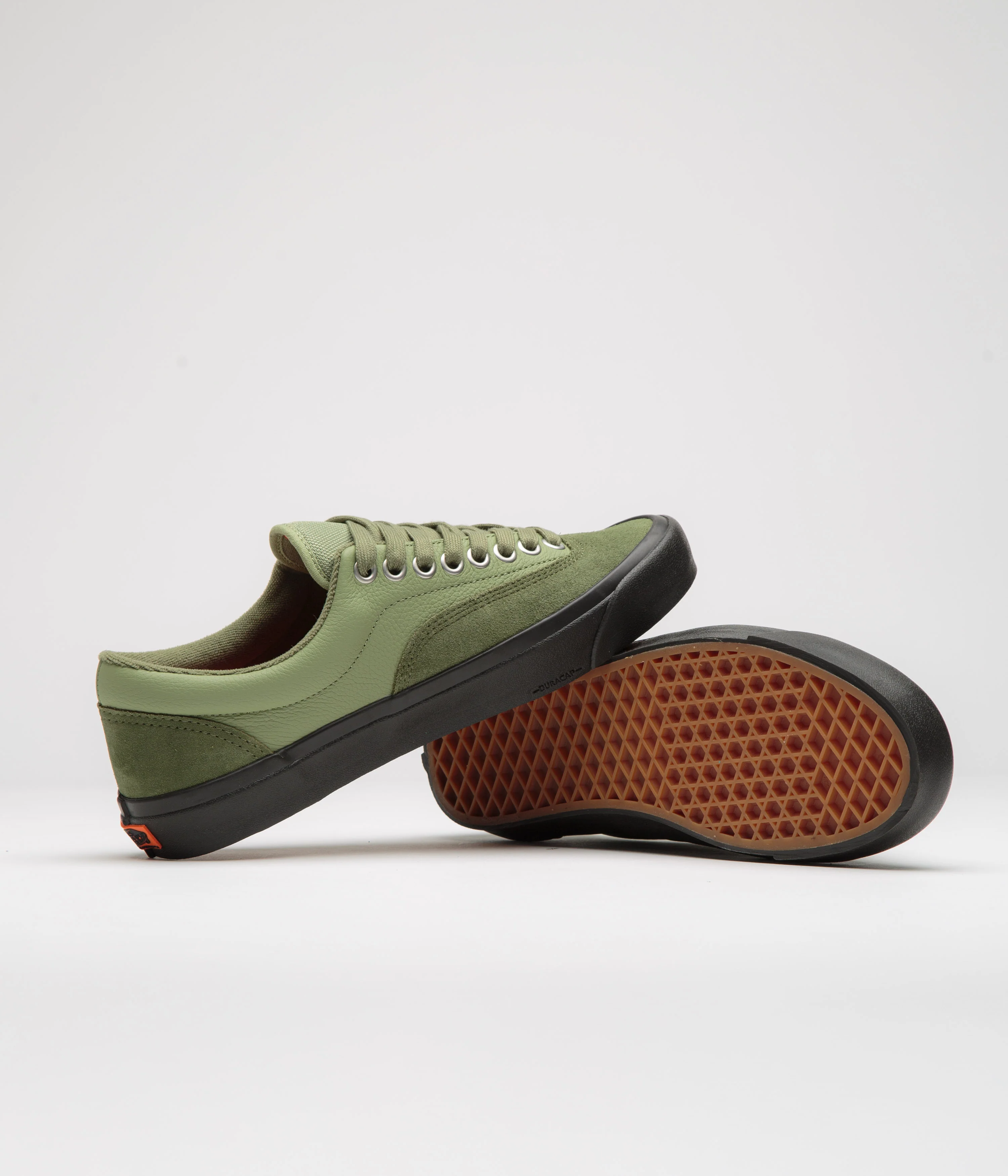 Vans Skate Era Stub Shoes - Fade Olive / Black - Image 5