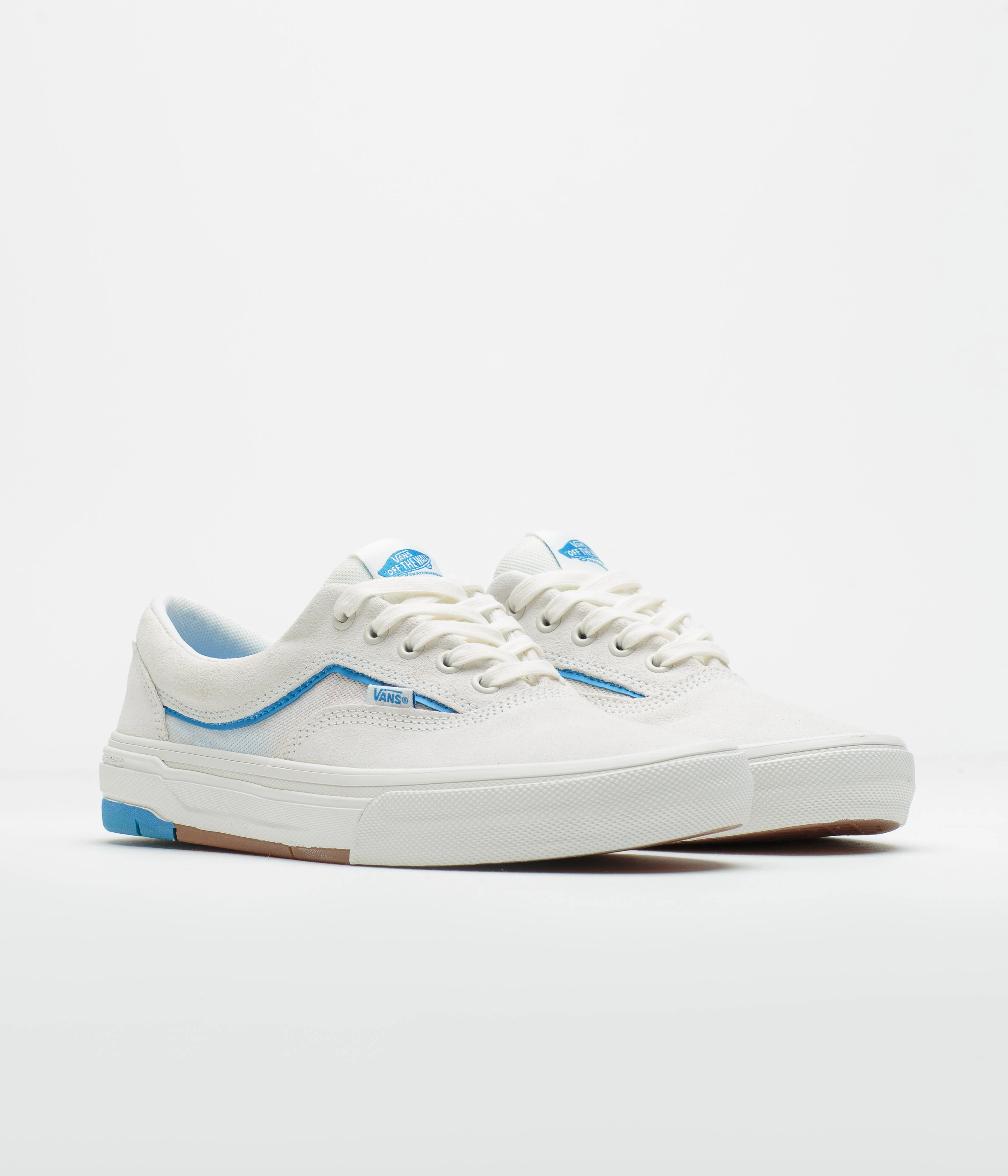 Vans Skate Era Wafflecup Shoes - White / Blue - Image 2
