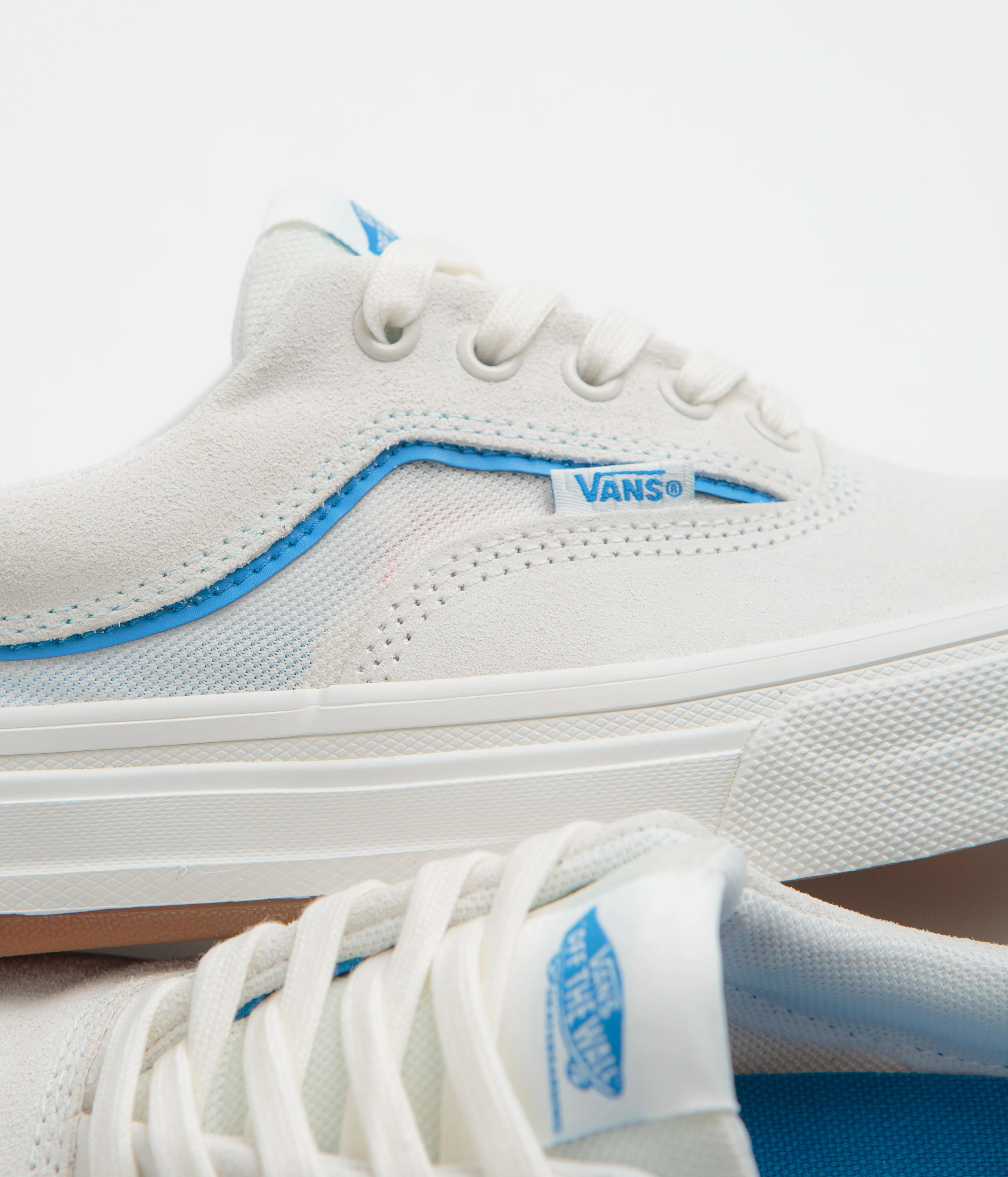Vans Skate Era Wafflecup Shoes - White / Blue - Image 3