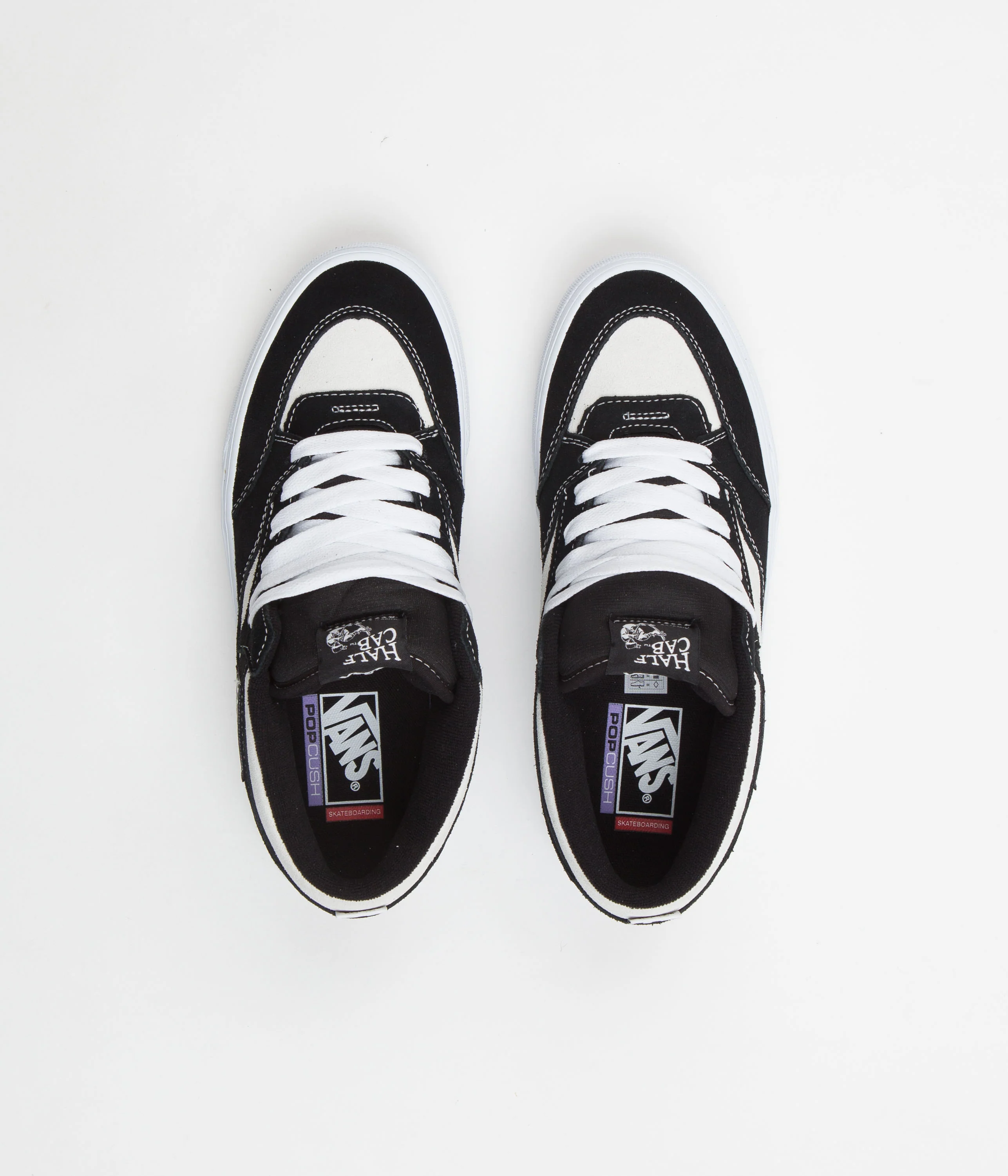Vans Skate Half Cab '92 Shoes - Black / Marshmallow - Image 7