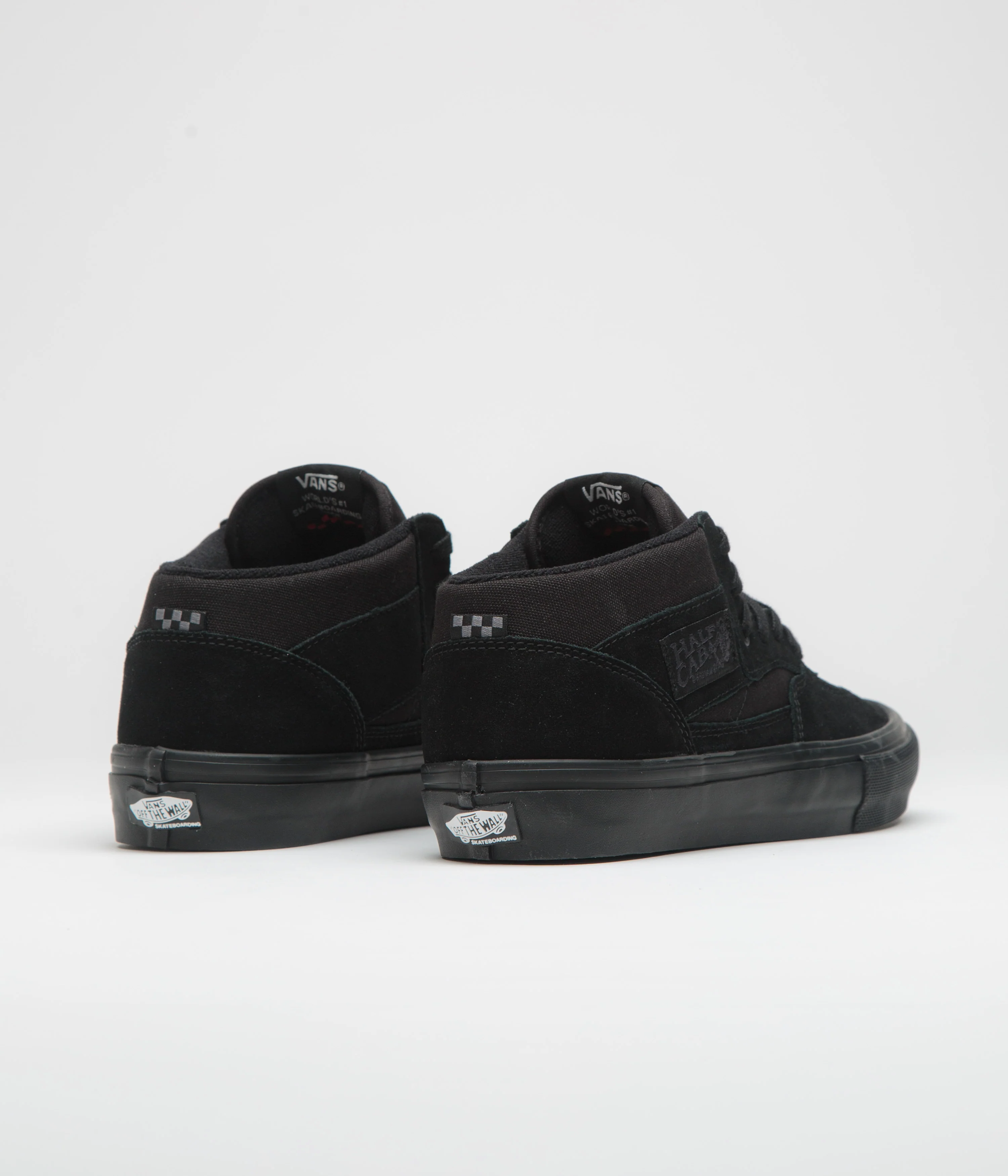 Vans Skate Half Cab Shoes - Black / Black - Image 4