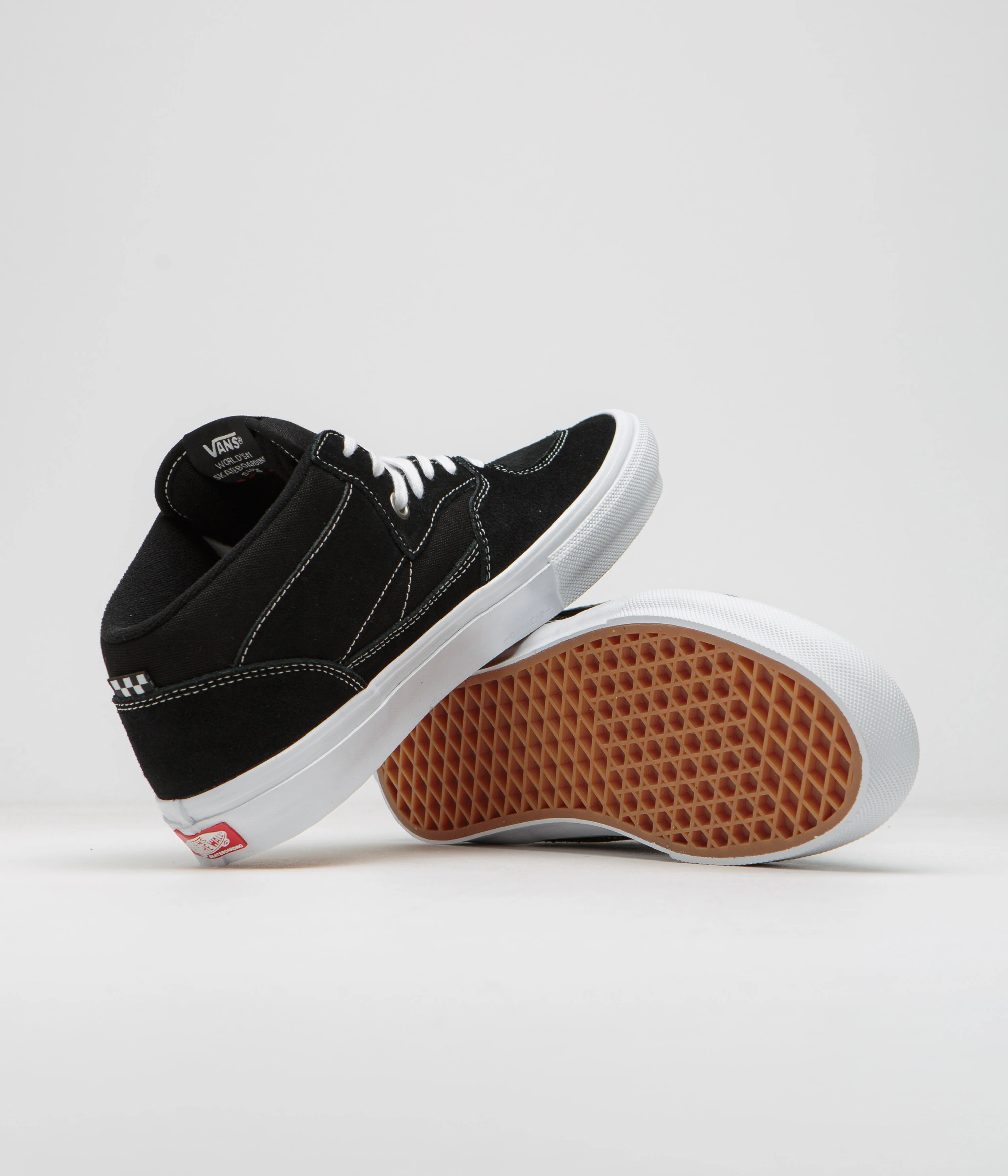 Vans Skate Half Cab Shoes - Black / White - Image 5