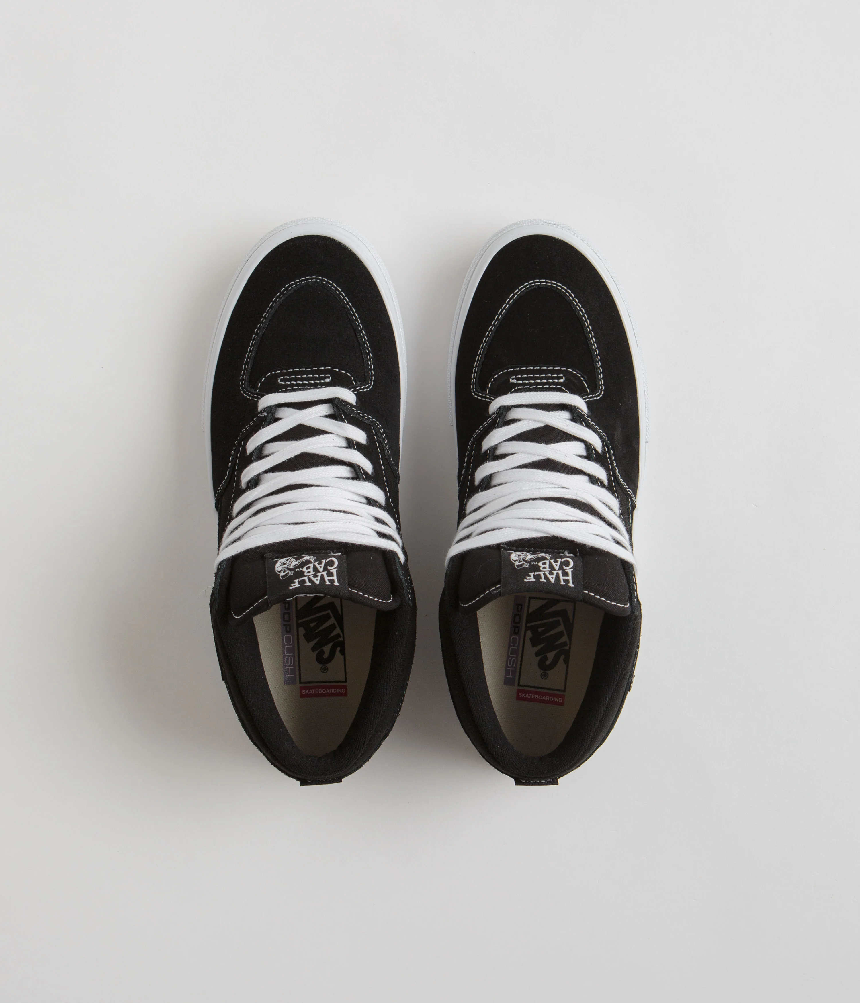 Vans Skate Half Cab Shoes - Black / White - Image 7
