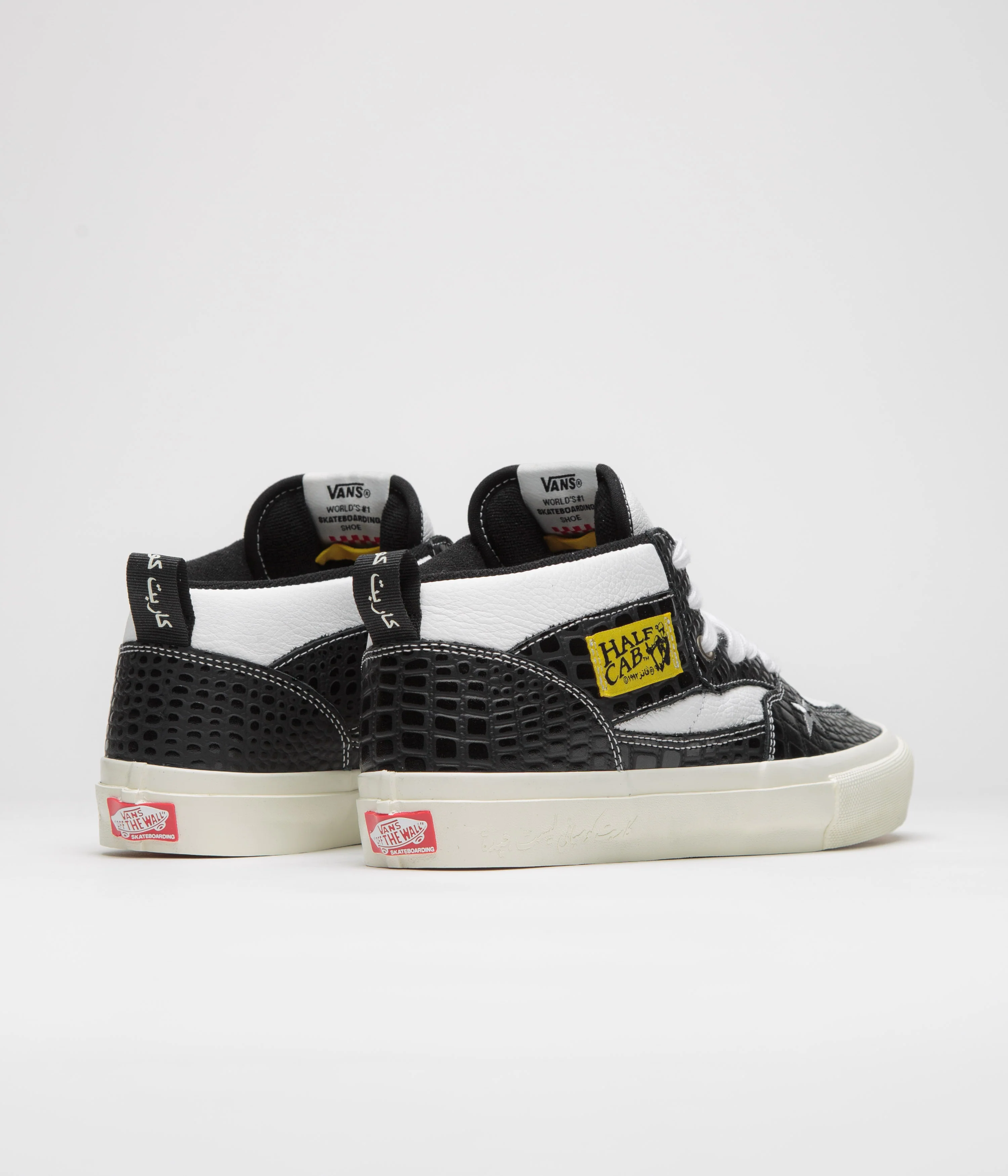 Vans Skate Half Cab Shoes - (Carpet) Black - Image 4