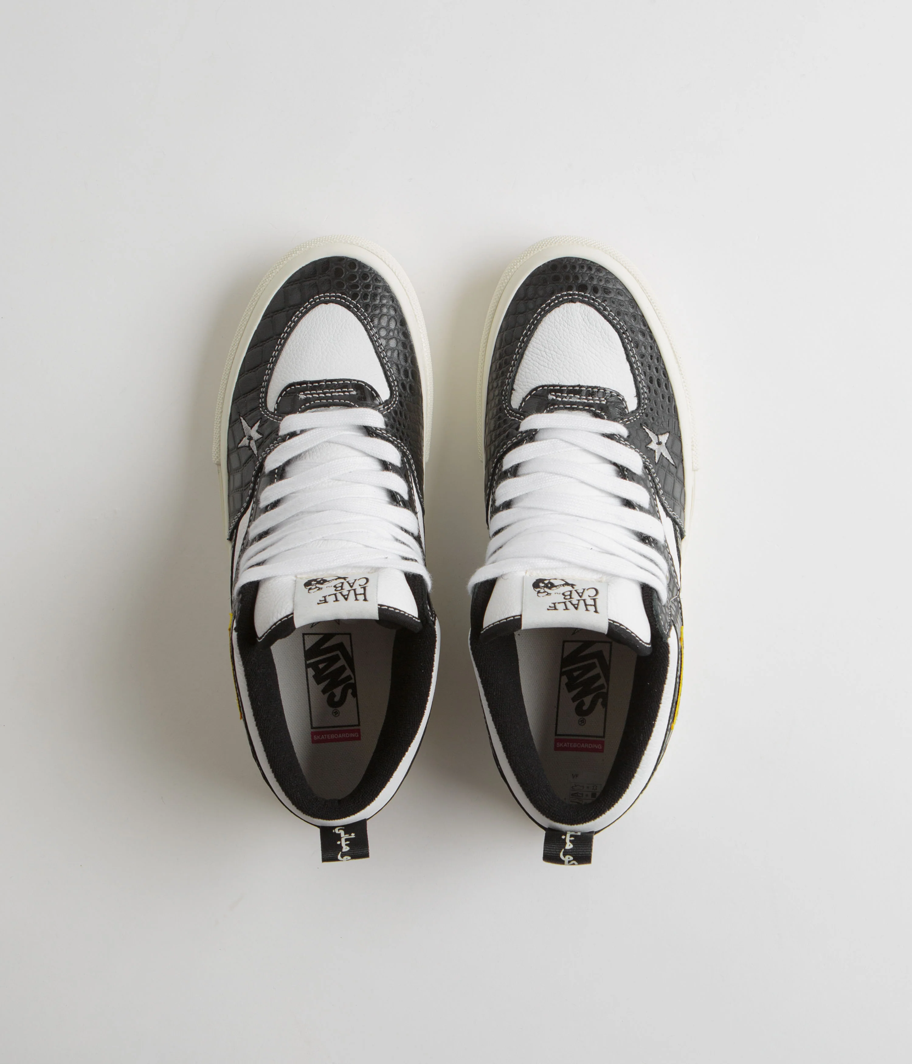 Vans Skate Half Cab Shoes - (Carpet) Black - Image 7